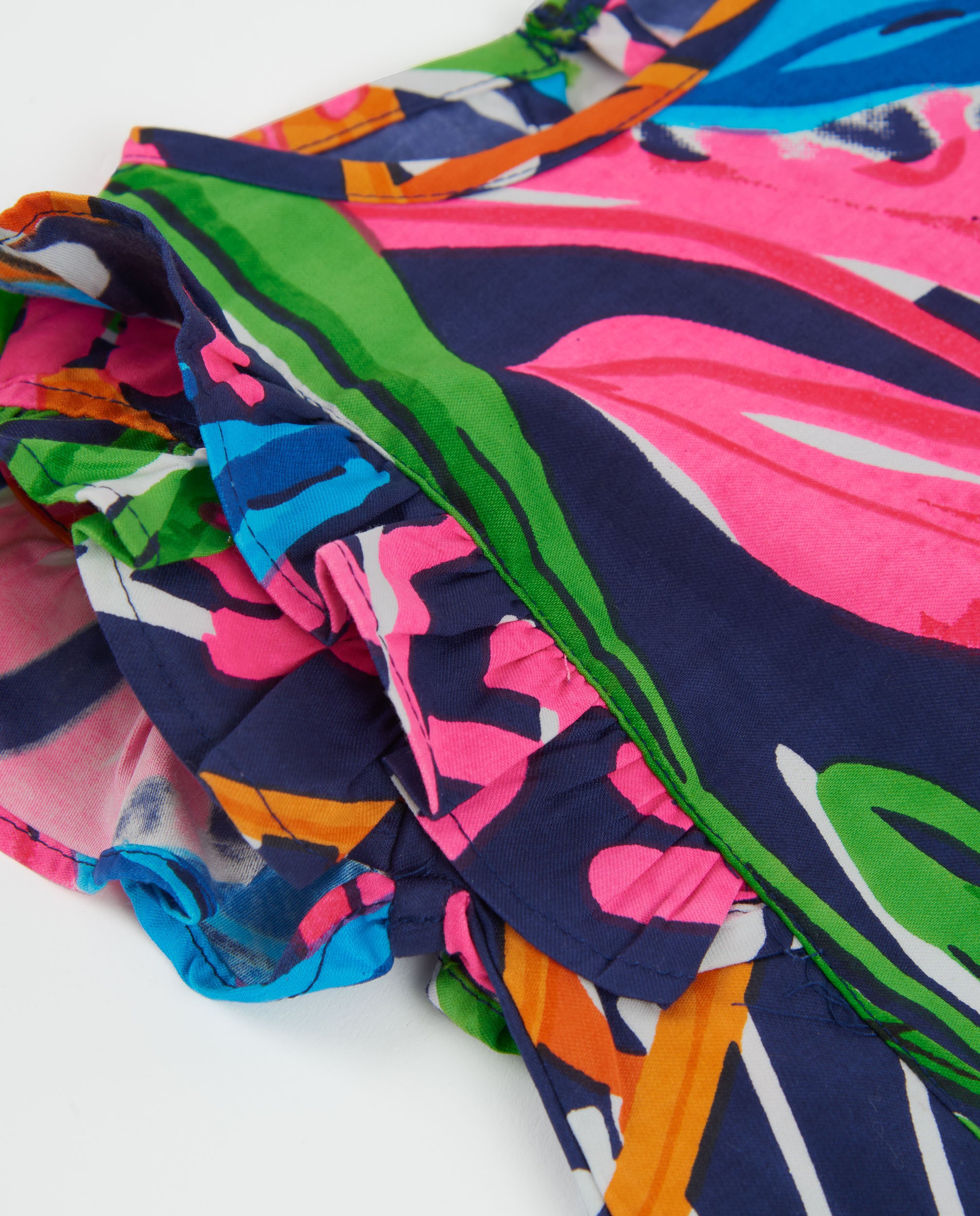 Blusa de niña de plana con cierre en la espalda
