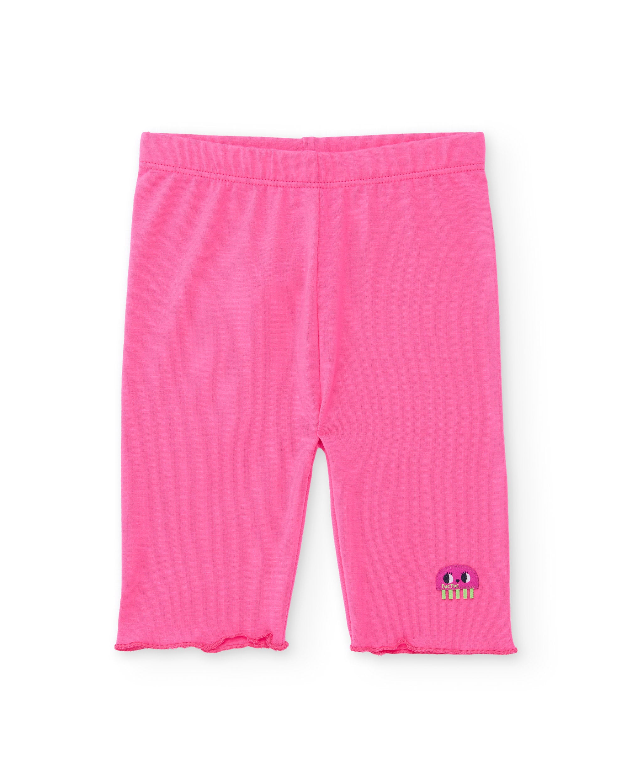 Conjunto de niña de punto con estampado fondo marino