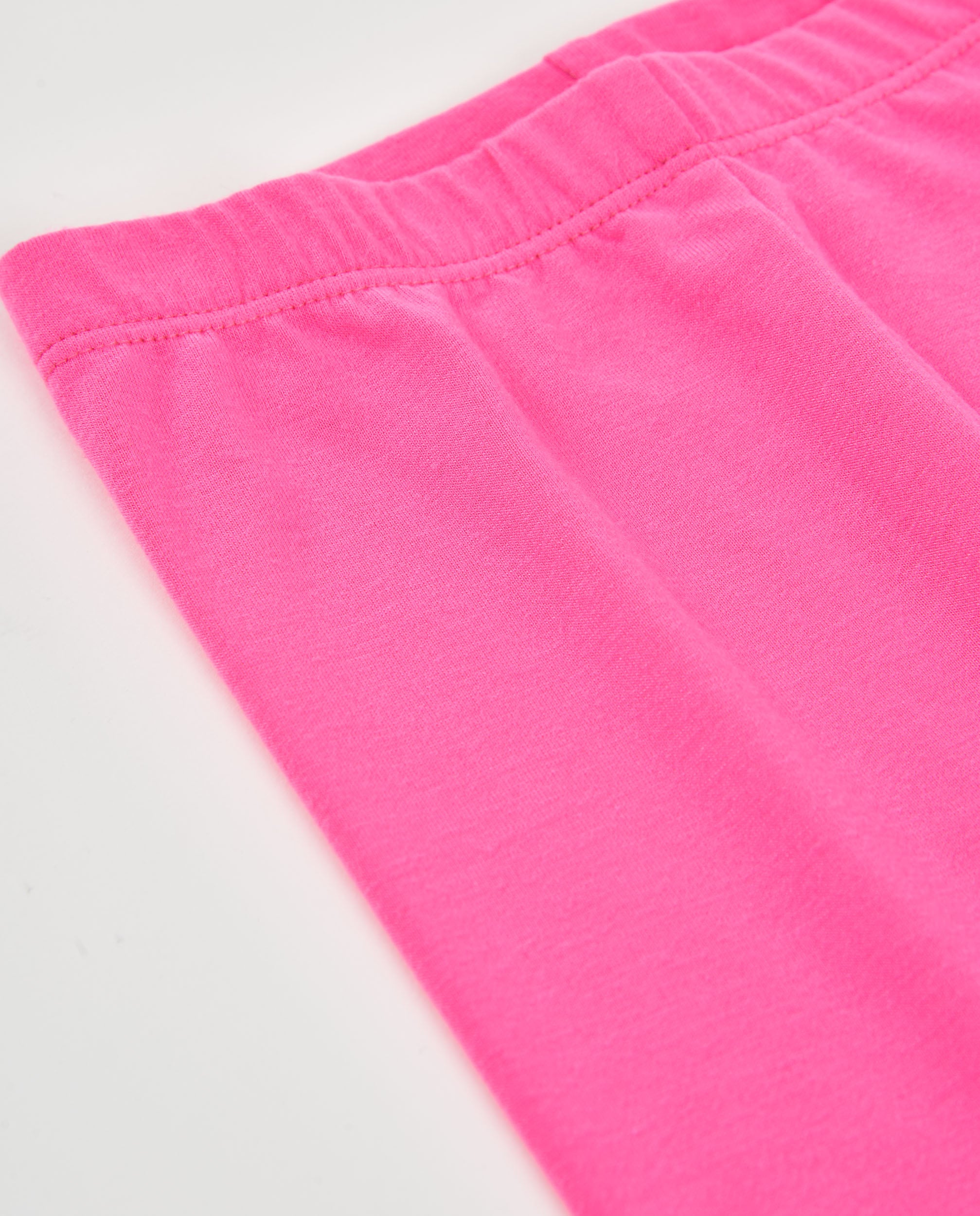 Leggings de niña de punto con motivo bordado