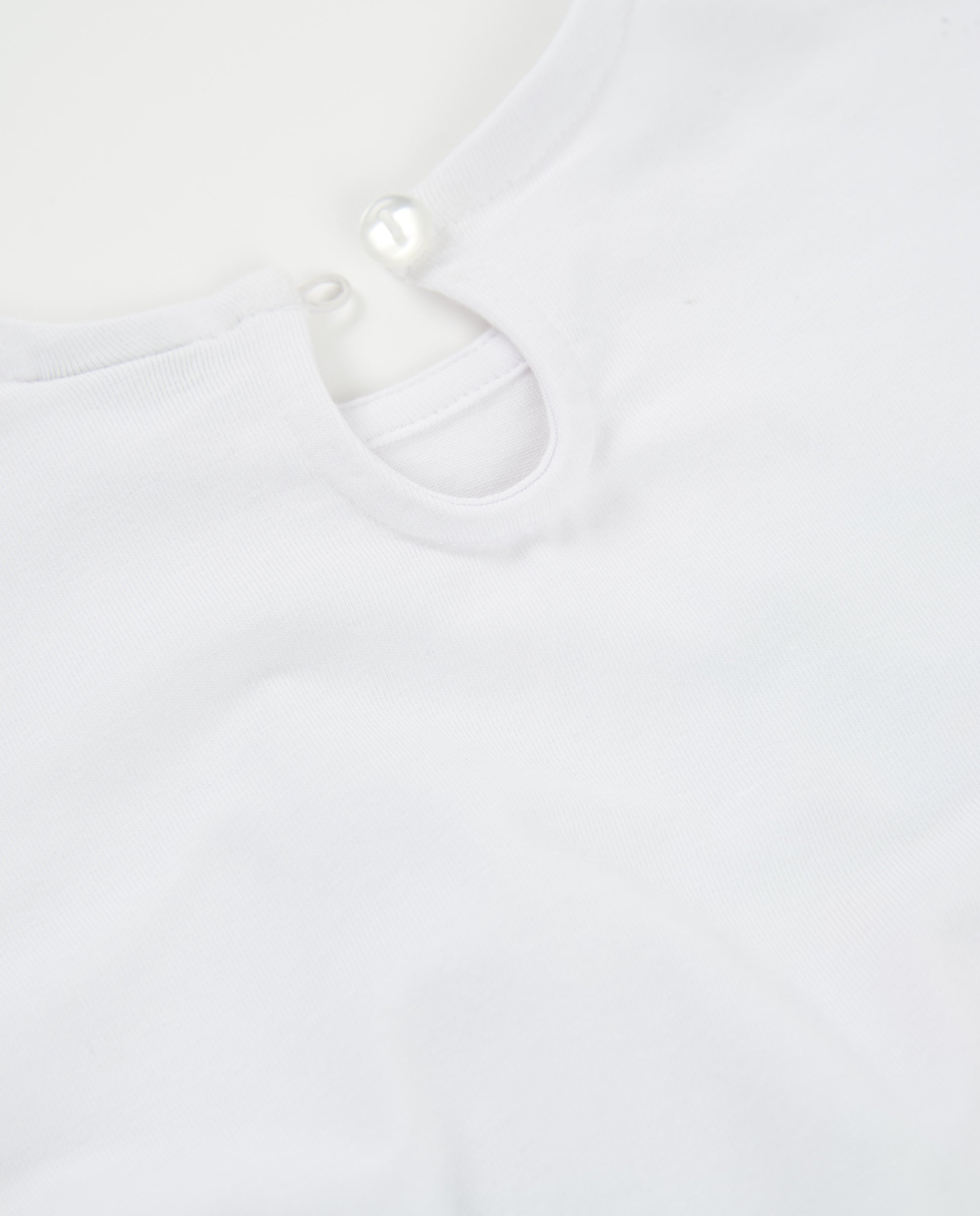 Vestido de niña de punto con cierre en la espalda