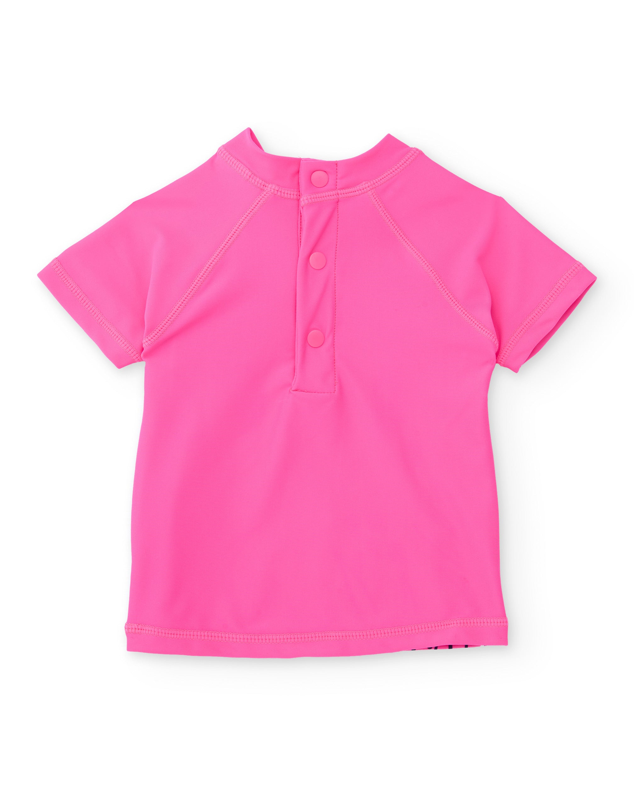 Camiseta baño de niña de punto y de secado rápido