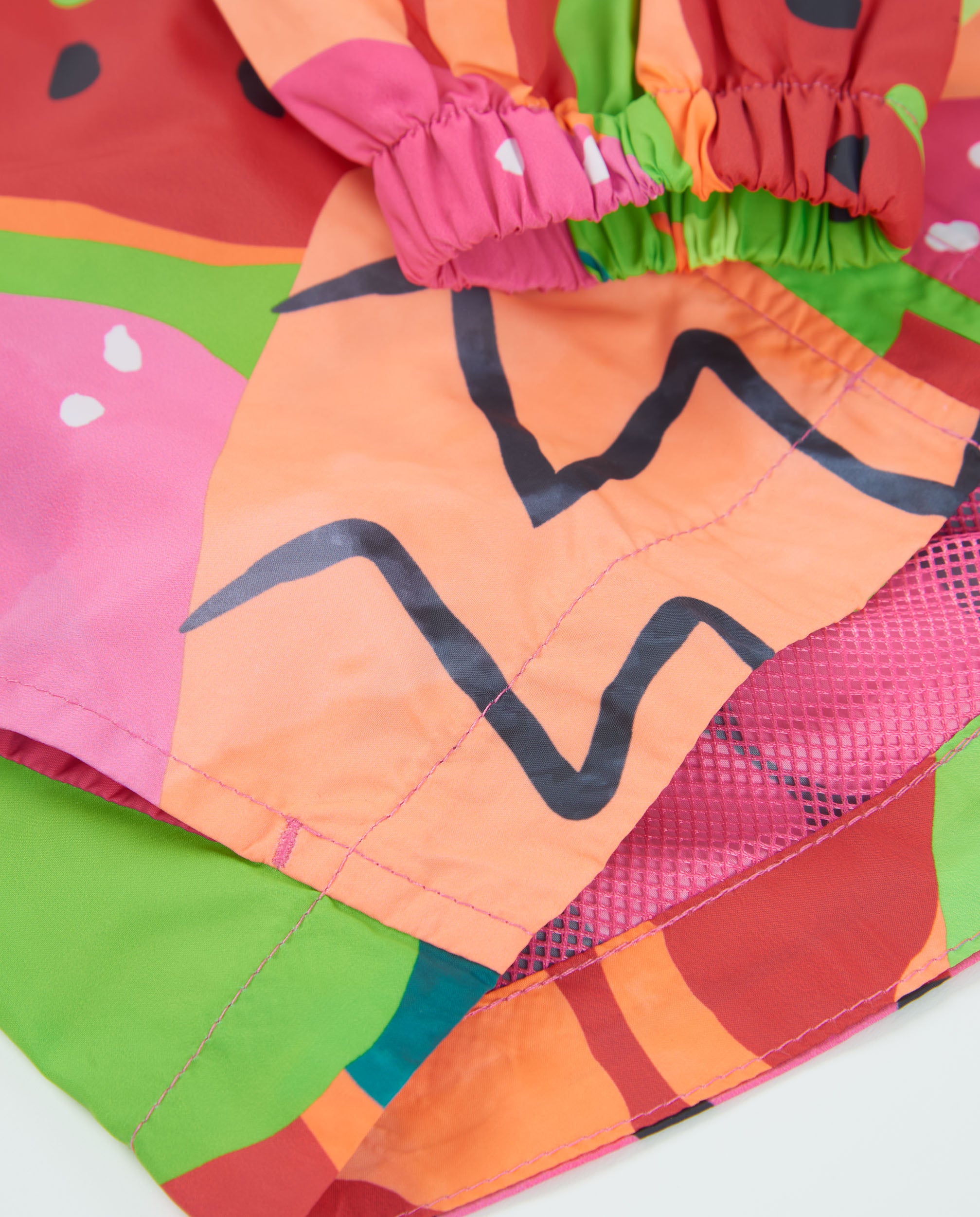 Chaqueta de niña de plana y cierre con cremallera