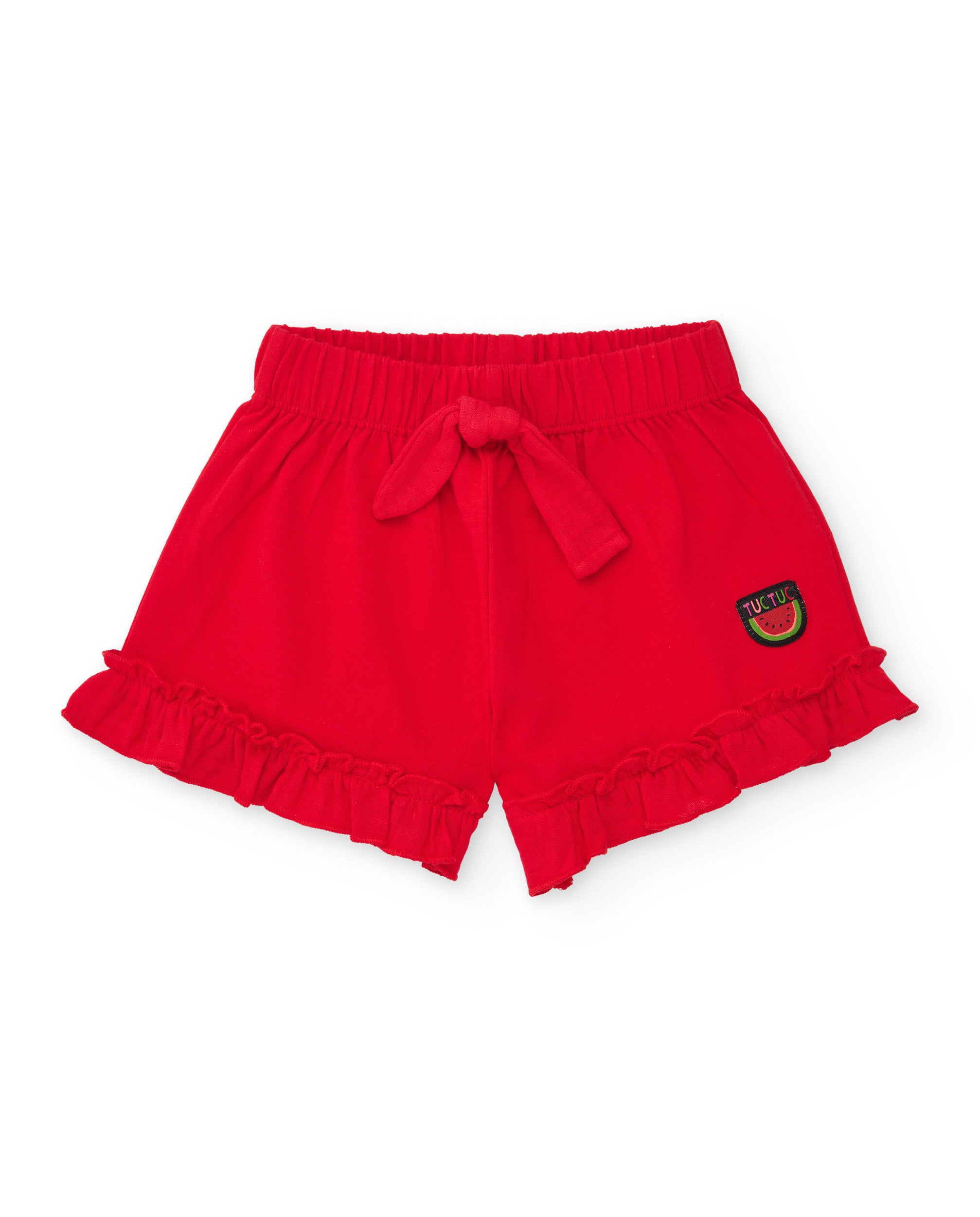 Conjunto de niña de punto con gafas aplicadas