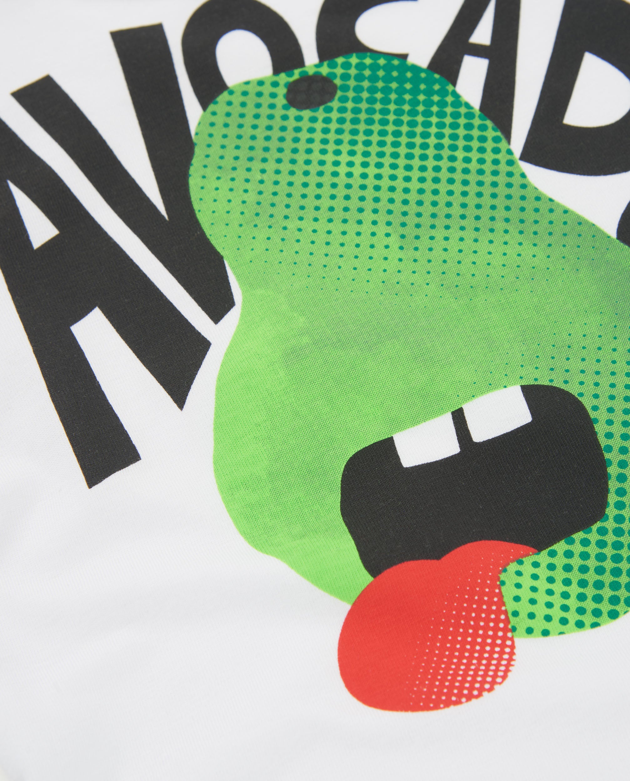 Camiseta de niño de punto con diseño de aguacate