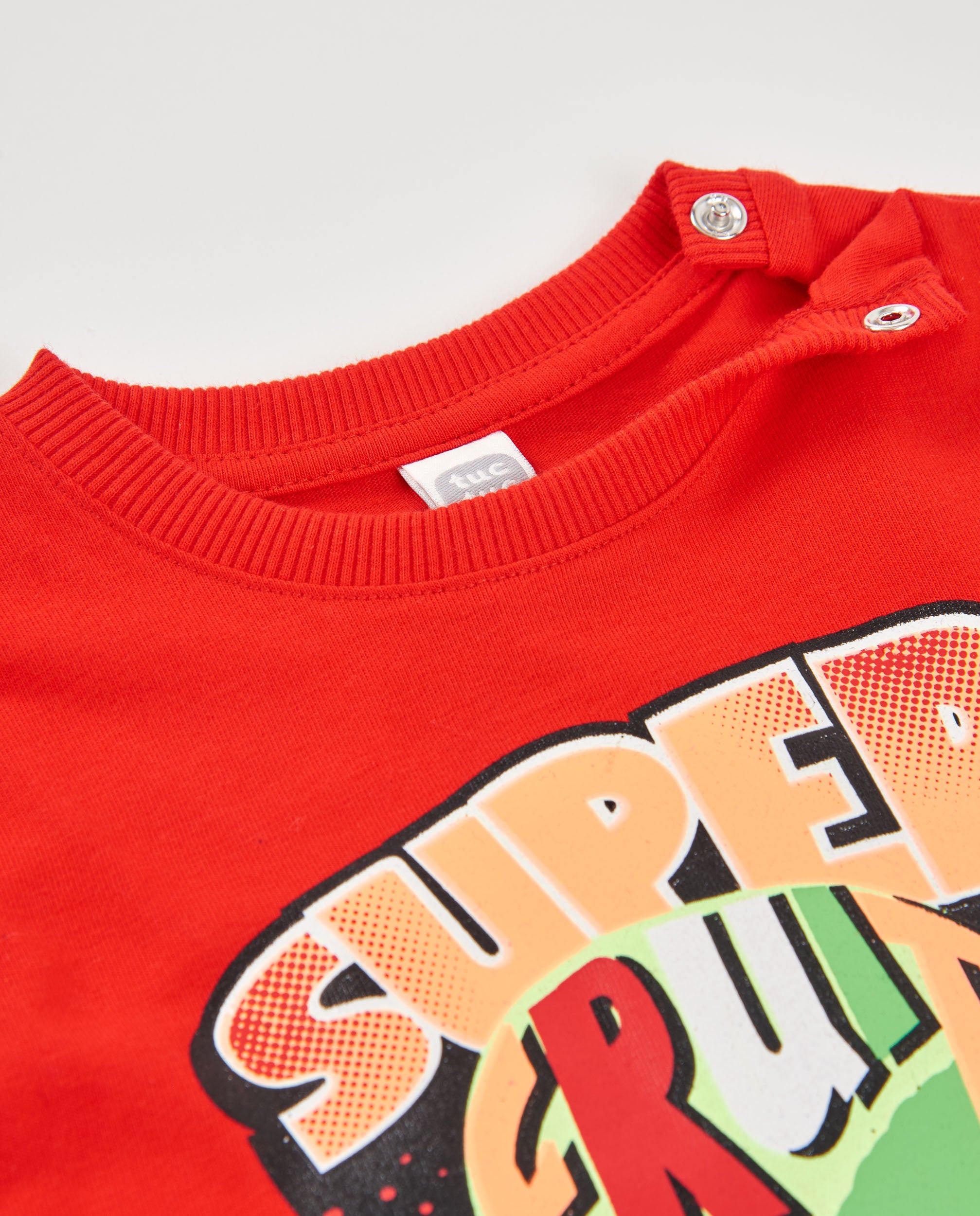 Camiseta de niño de punto con gráfico frontal
