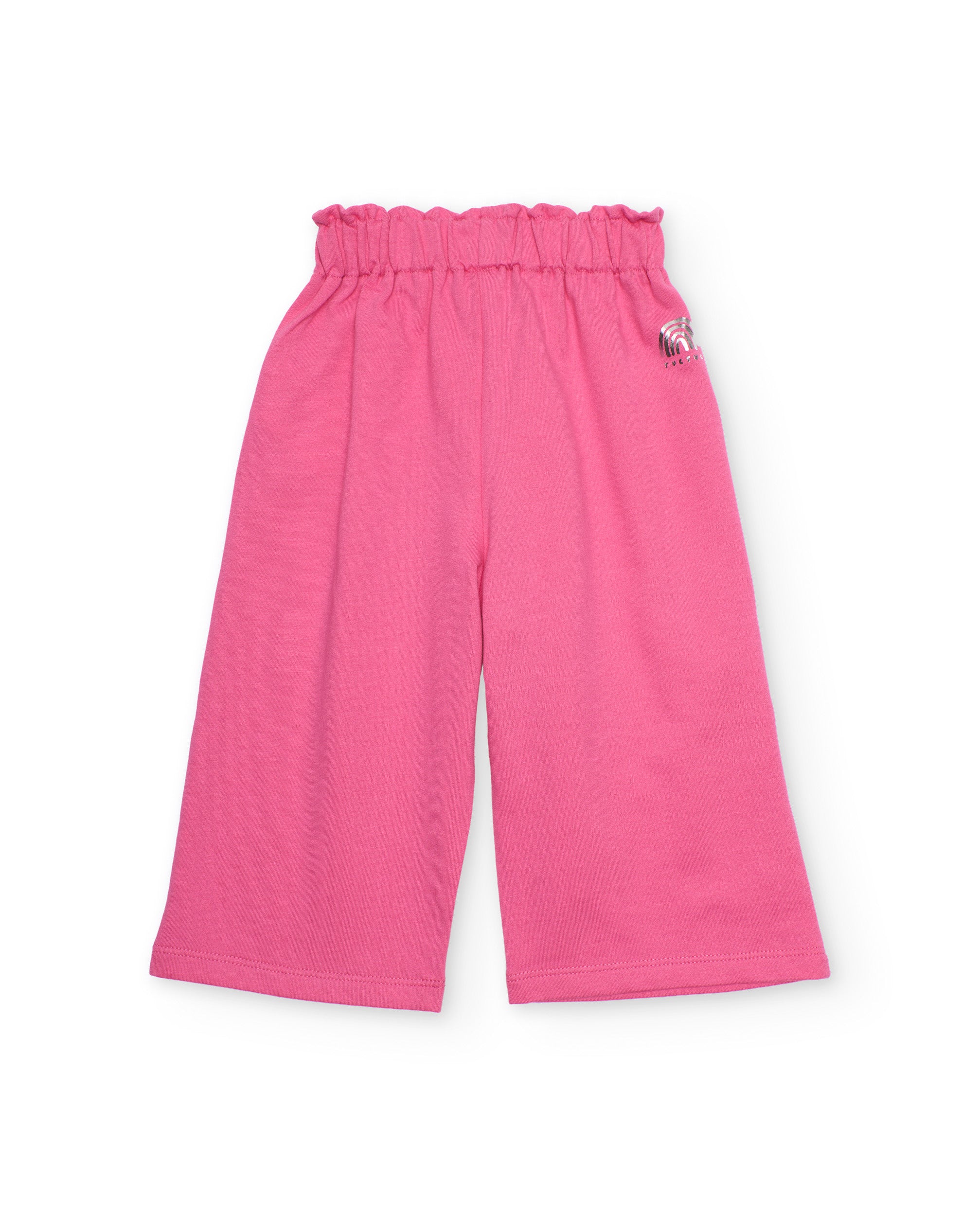 Pantalones de niña de punto y diseño culotte