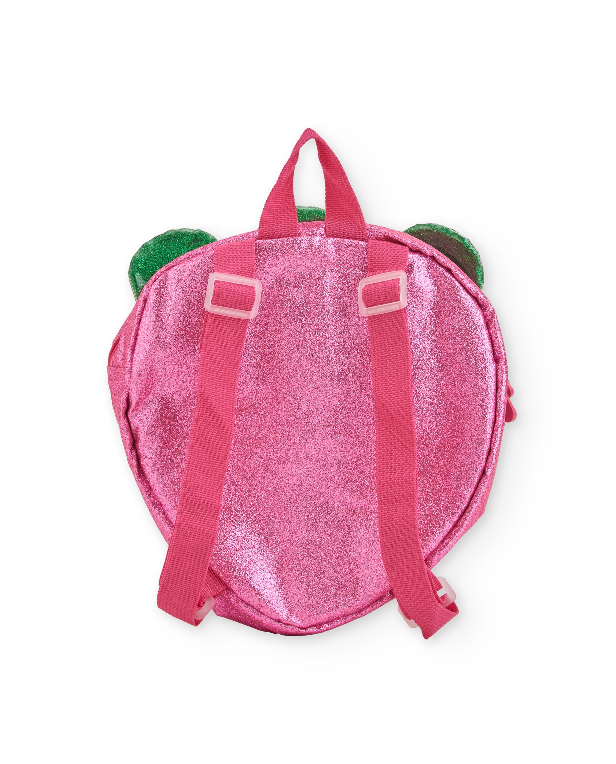 Mochila de niña de plana con acabado brillante
