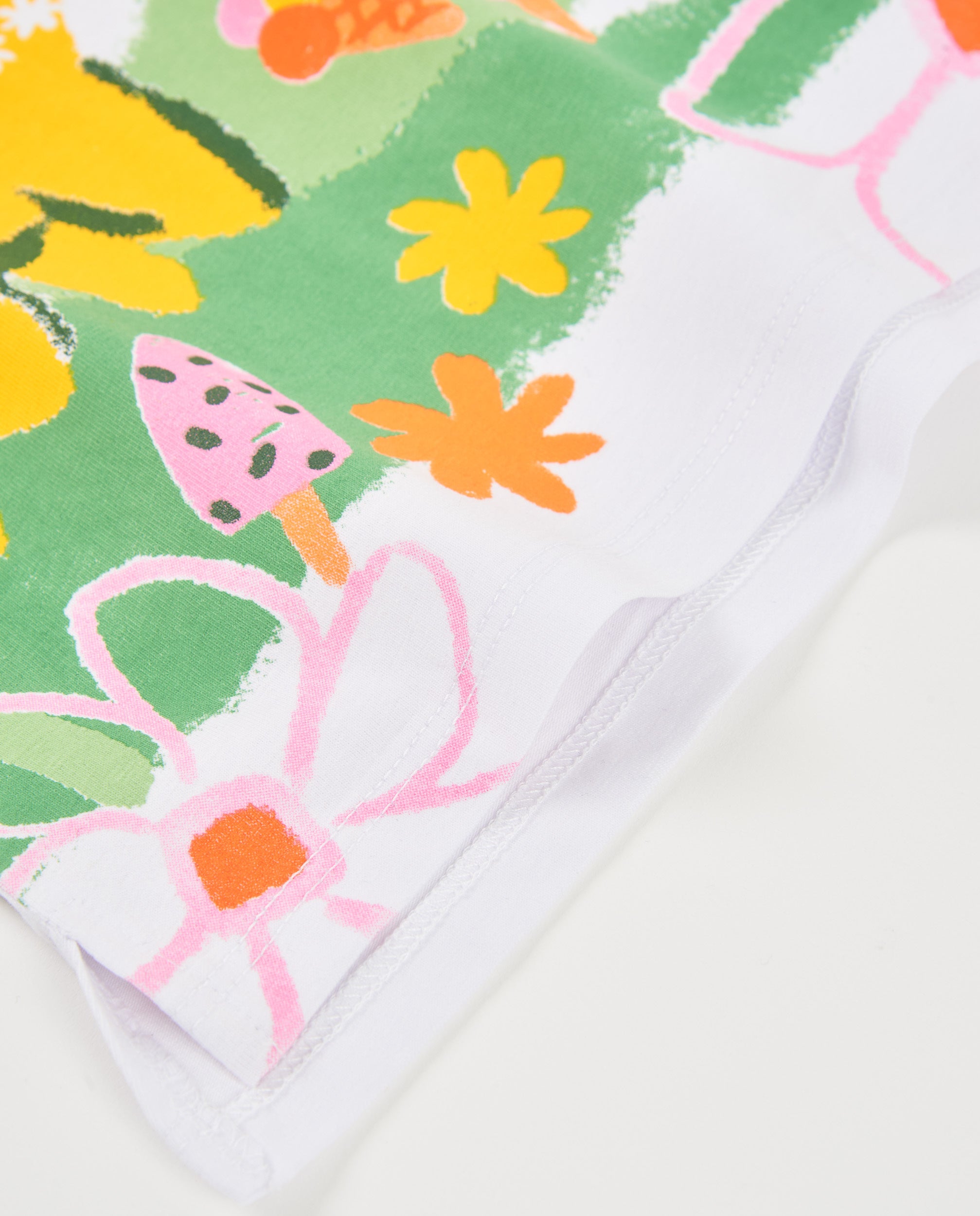 Camiseta de niña de punto con estampado dinosaurio