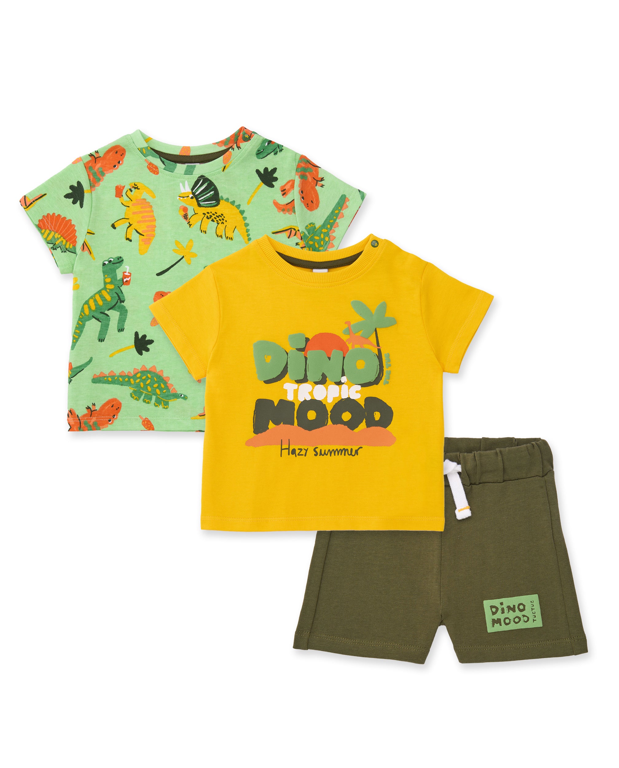 Conjunto de niño de punto de tres piezas