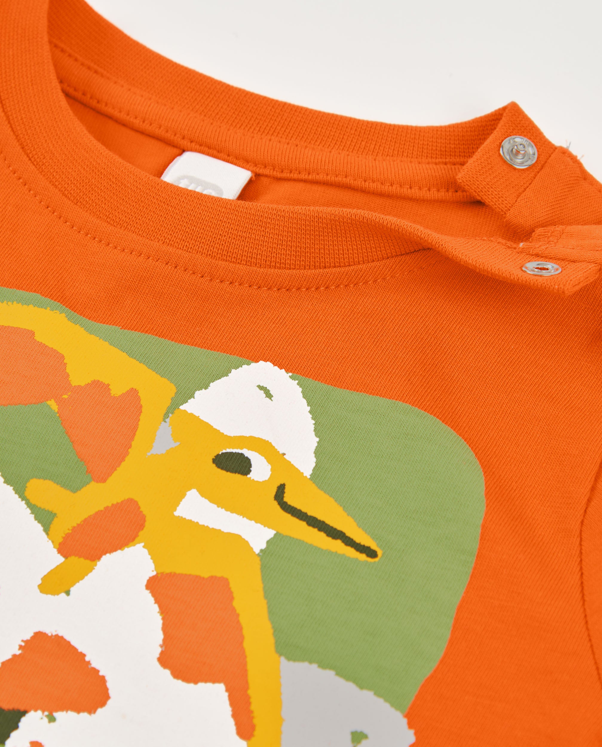 Camiseta de niño de punto con estampado frontal
