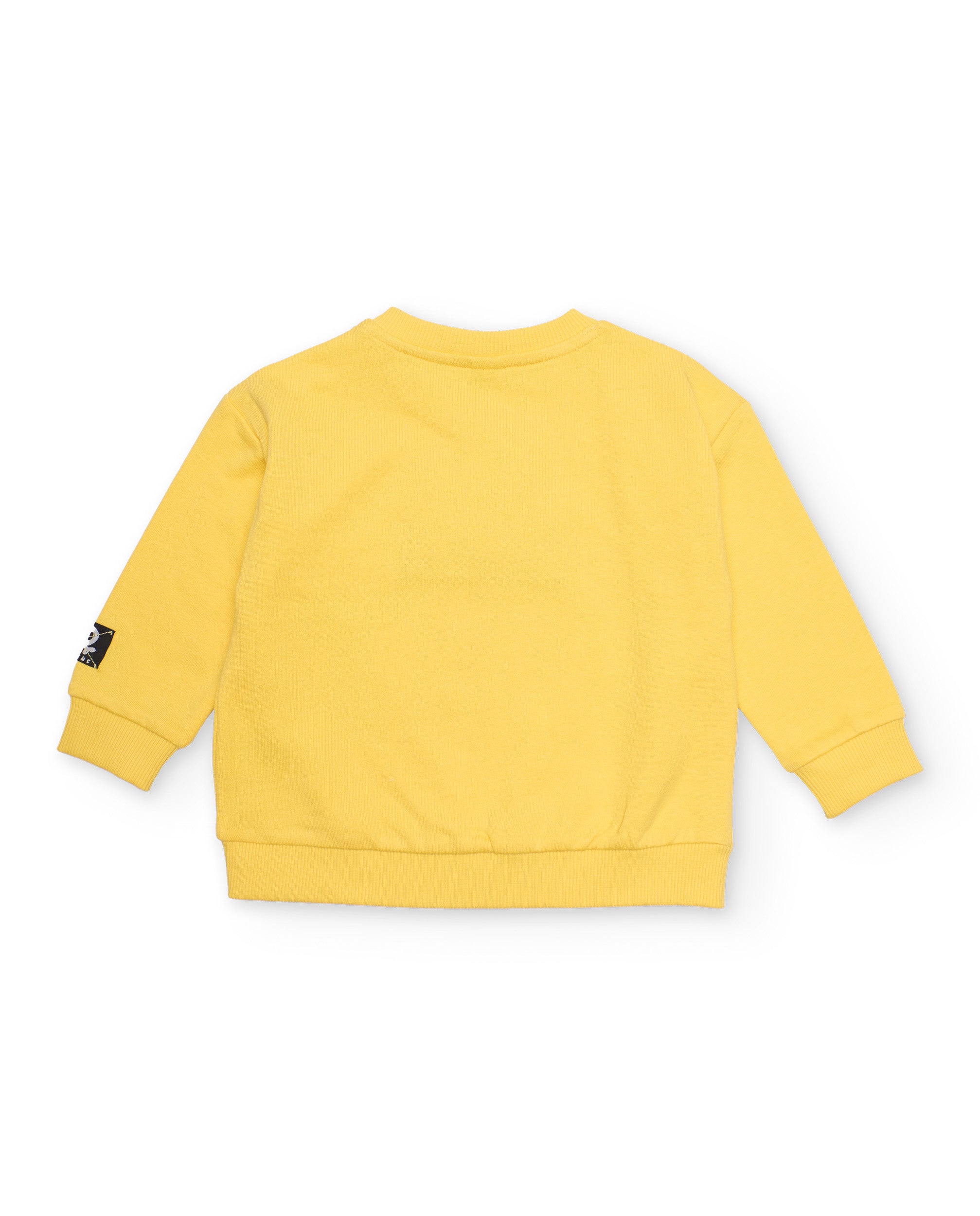 Sudadera de niño de punto con detalle en relieve