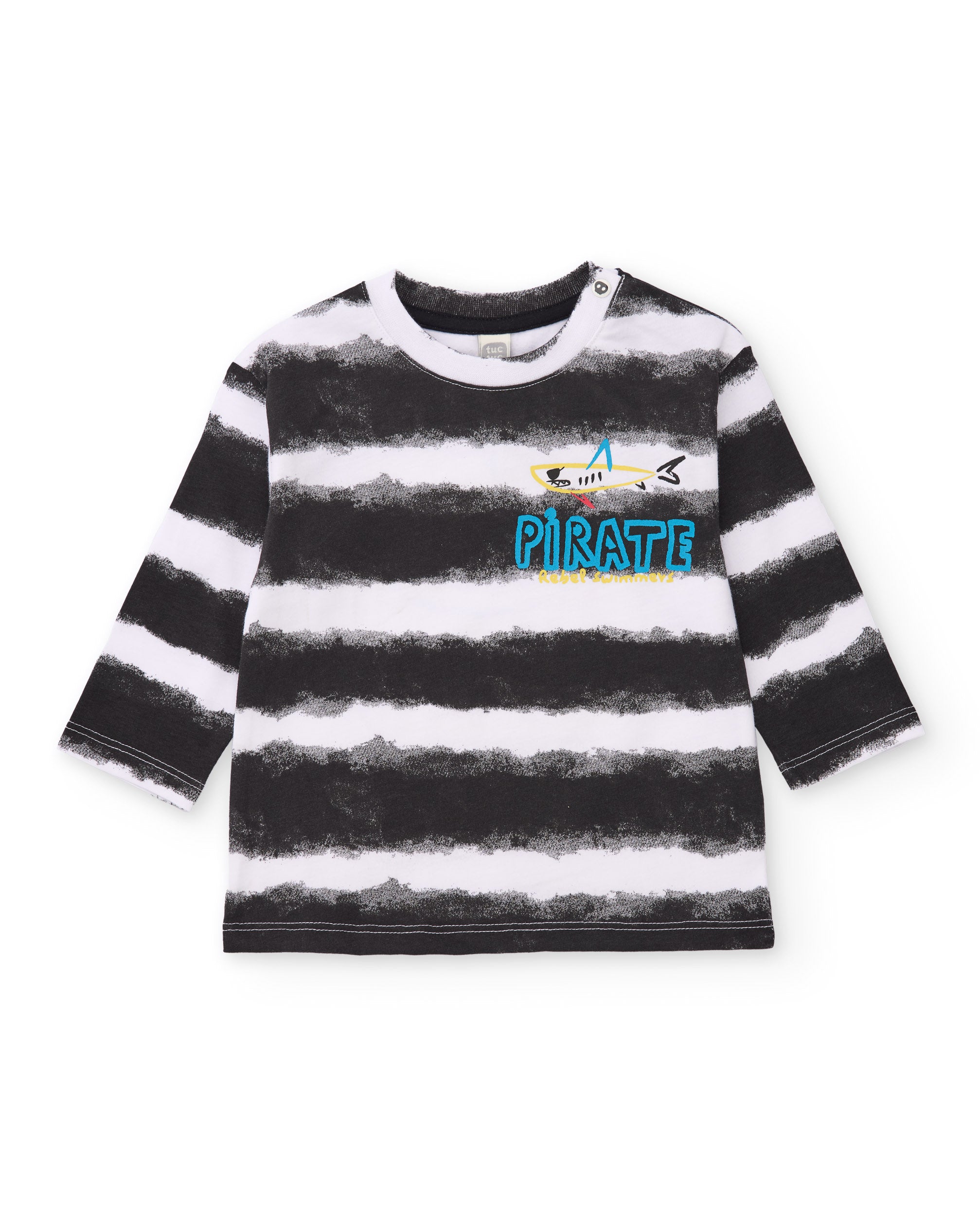 Camiseta de niño de punto con motivo pirata