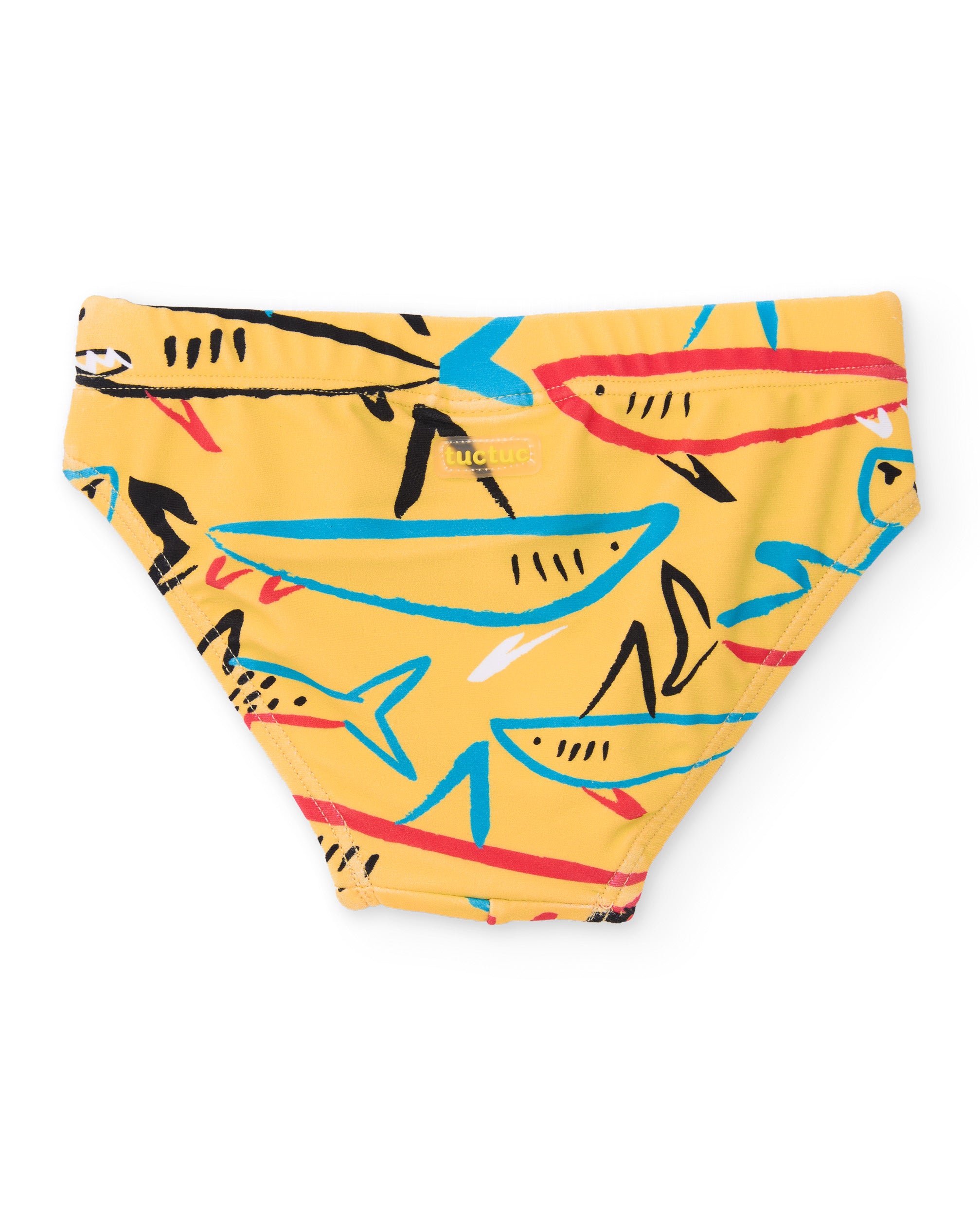 Bañador de niño de punto de estilo slip