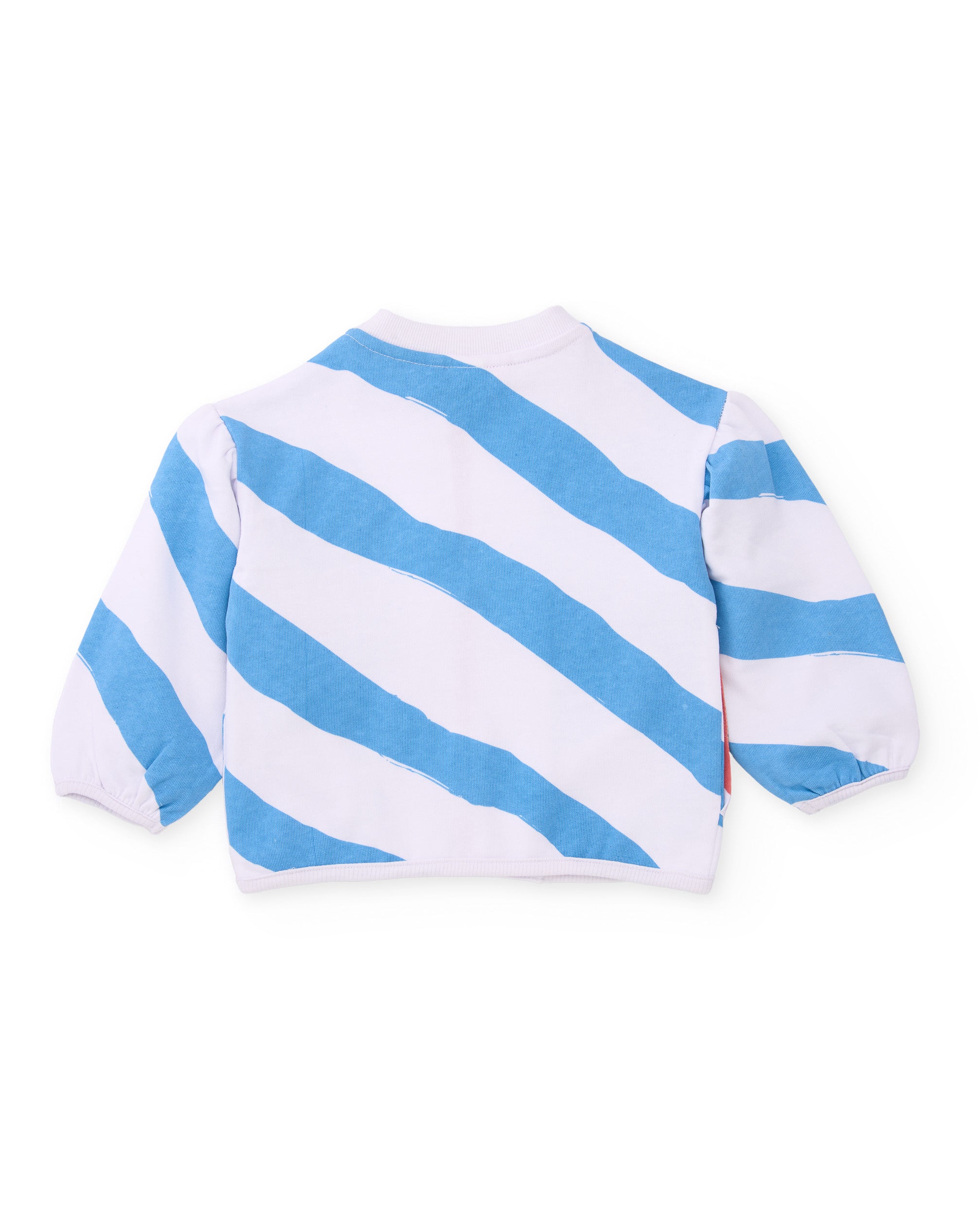 Sudadera de niña de punto y cierre de cremallera