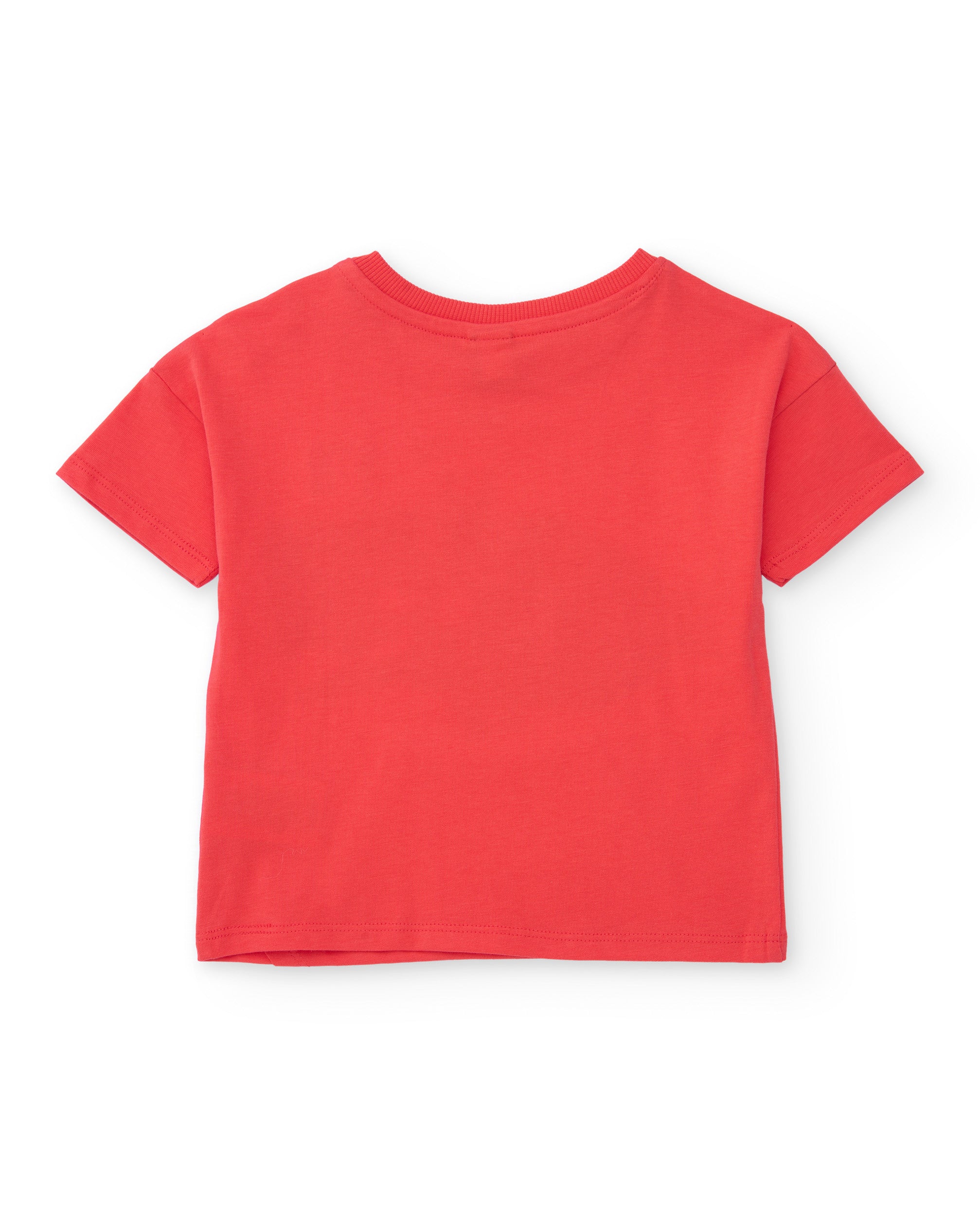 Camiseta de niño de punto con estampado de ballena