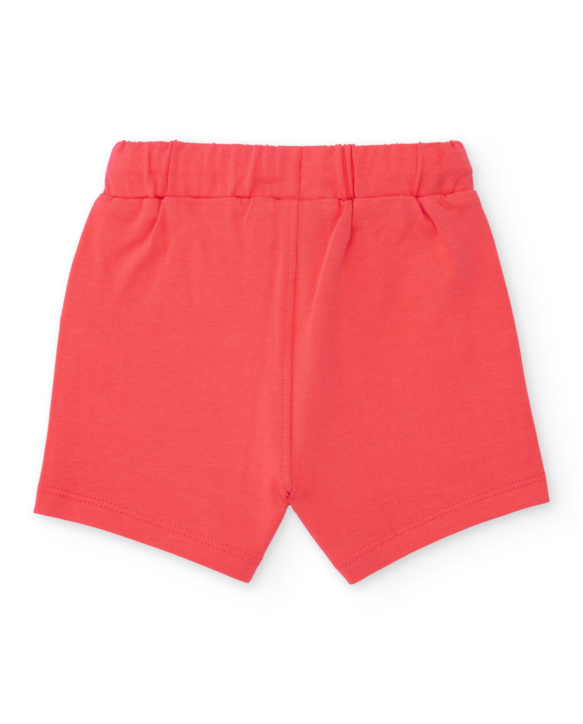Bermuda de niño de punto con cordón ajustable