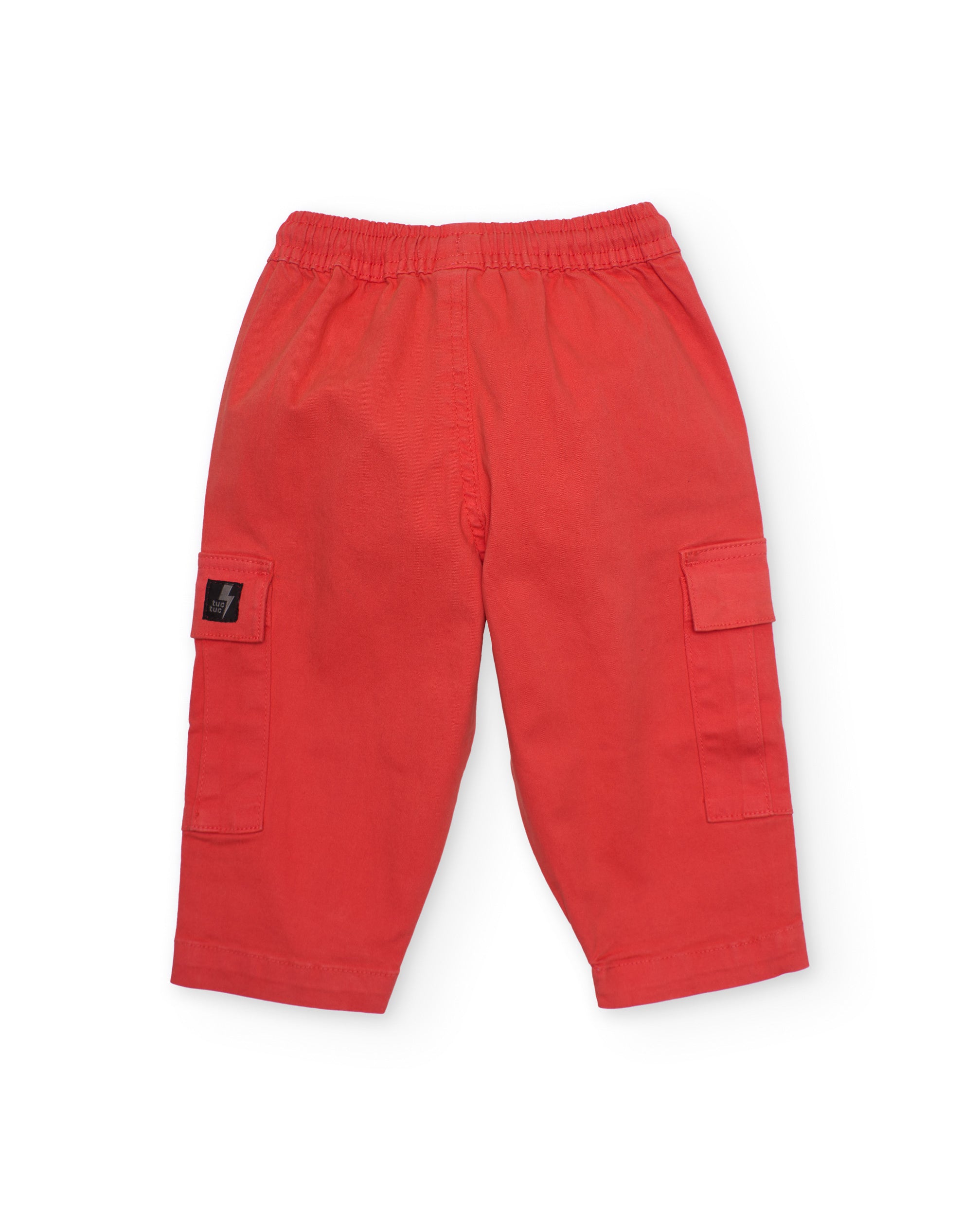 Pantalones de niño de plana y estilo cargo