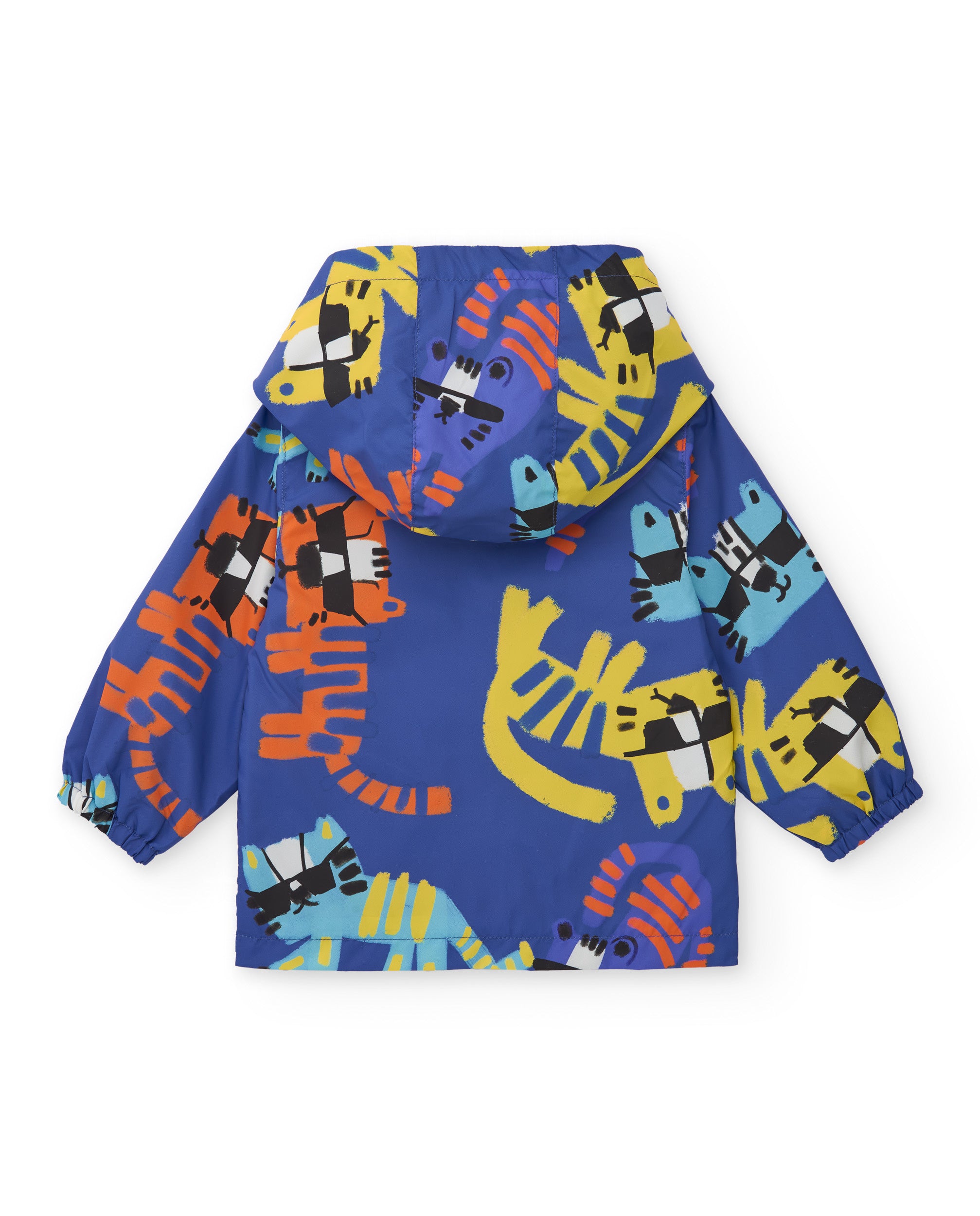 Chaqueta de niño de plana y estampado de animales