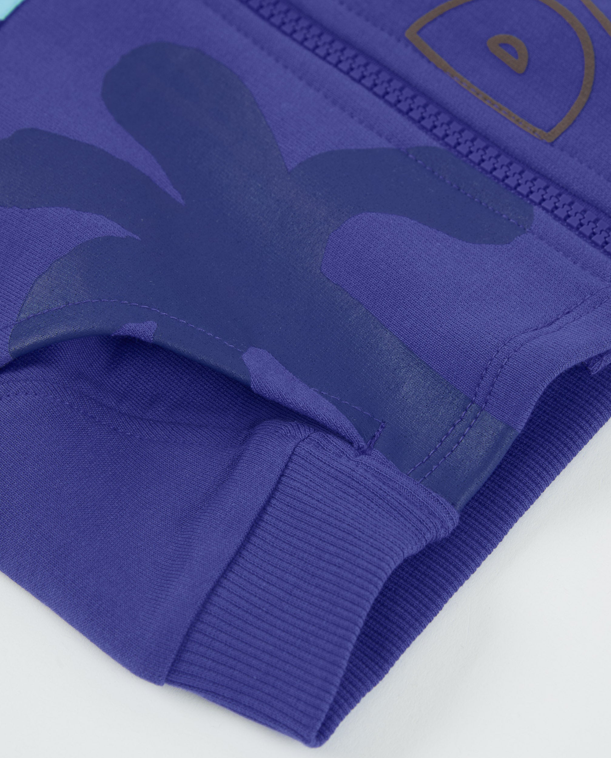 Sudadera de niño de punto con cierre de cremallera