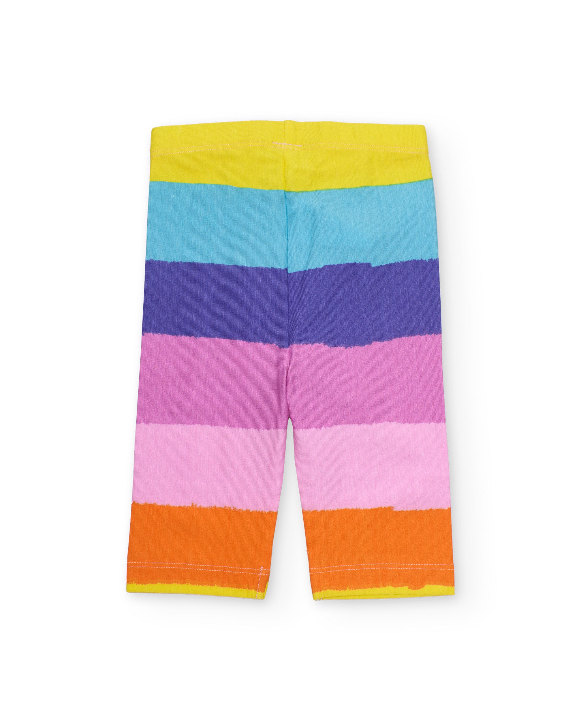 Leggings de niña de punto y tejido elástico
