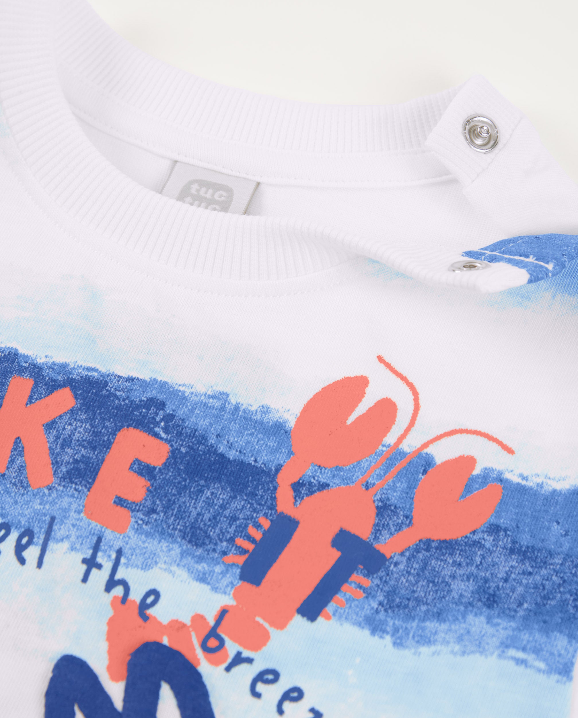 Camiseta de niño de punto y divertido diseño frontal