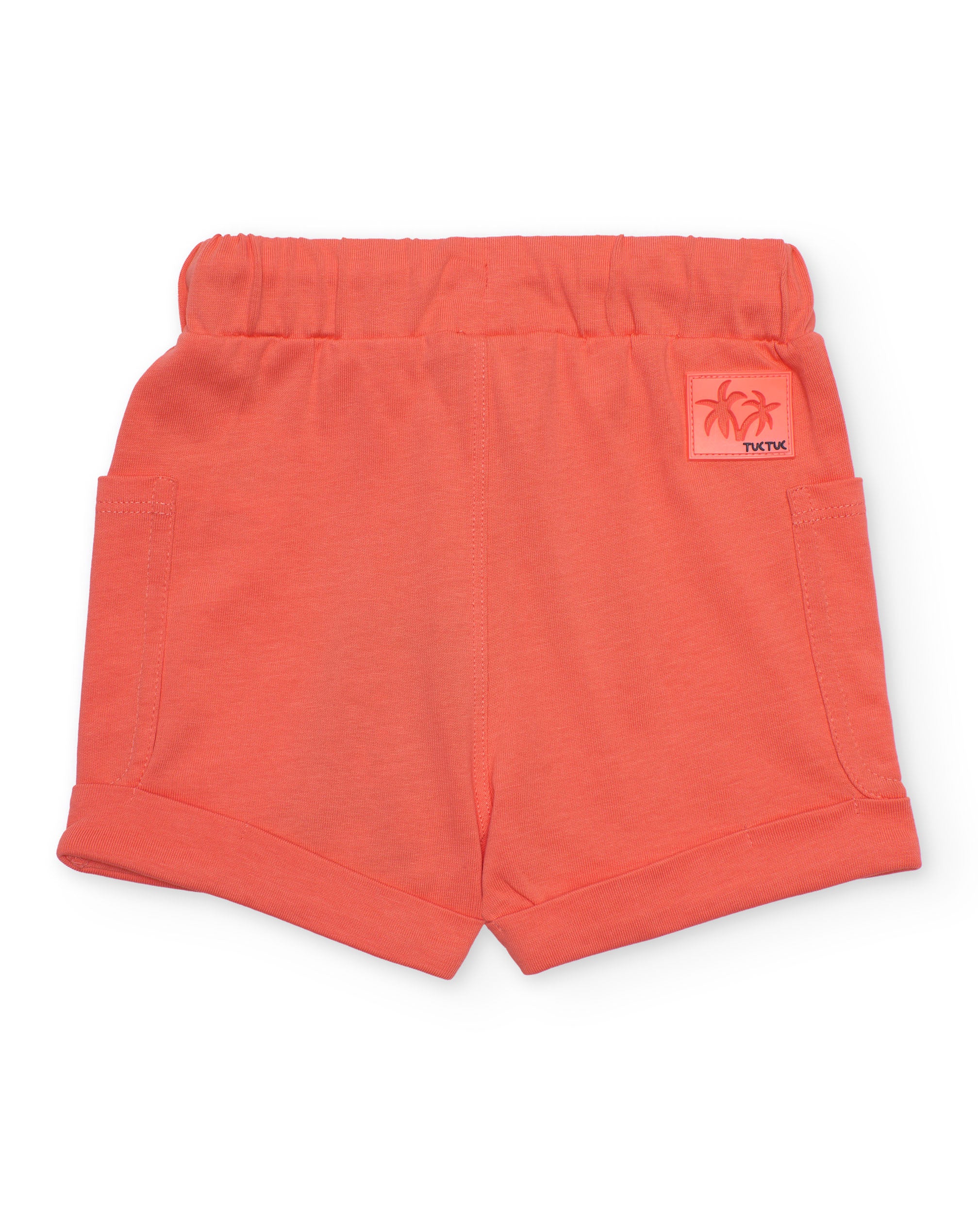 Conjunto de niño de punto con gran estampado