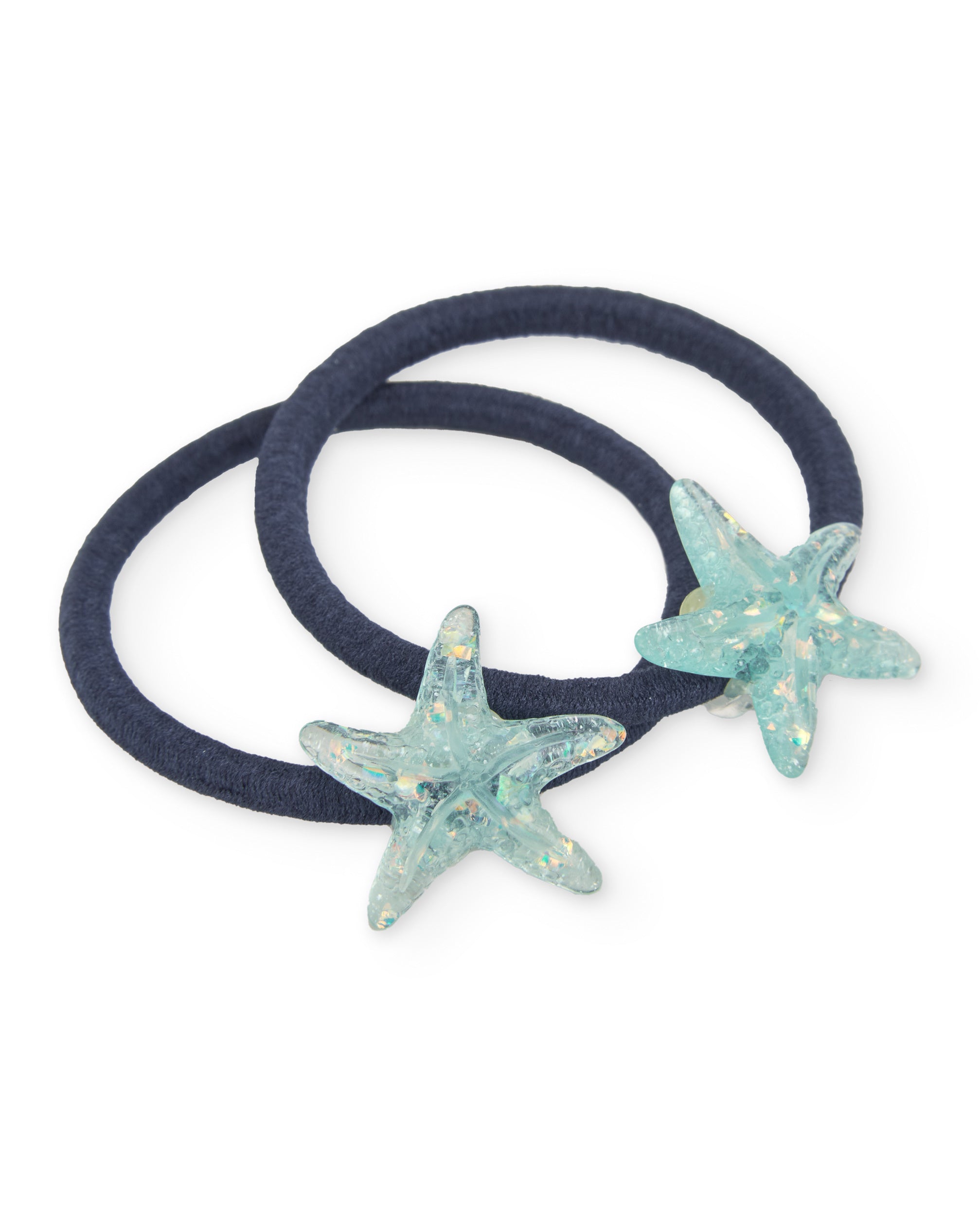 Coletero de niña de punto con estrella decorativa