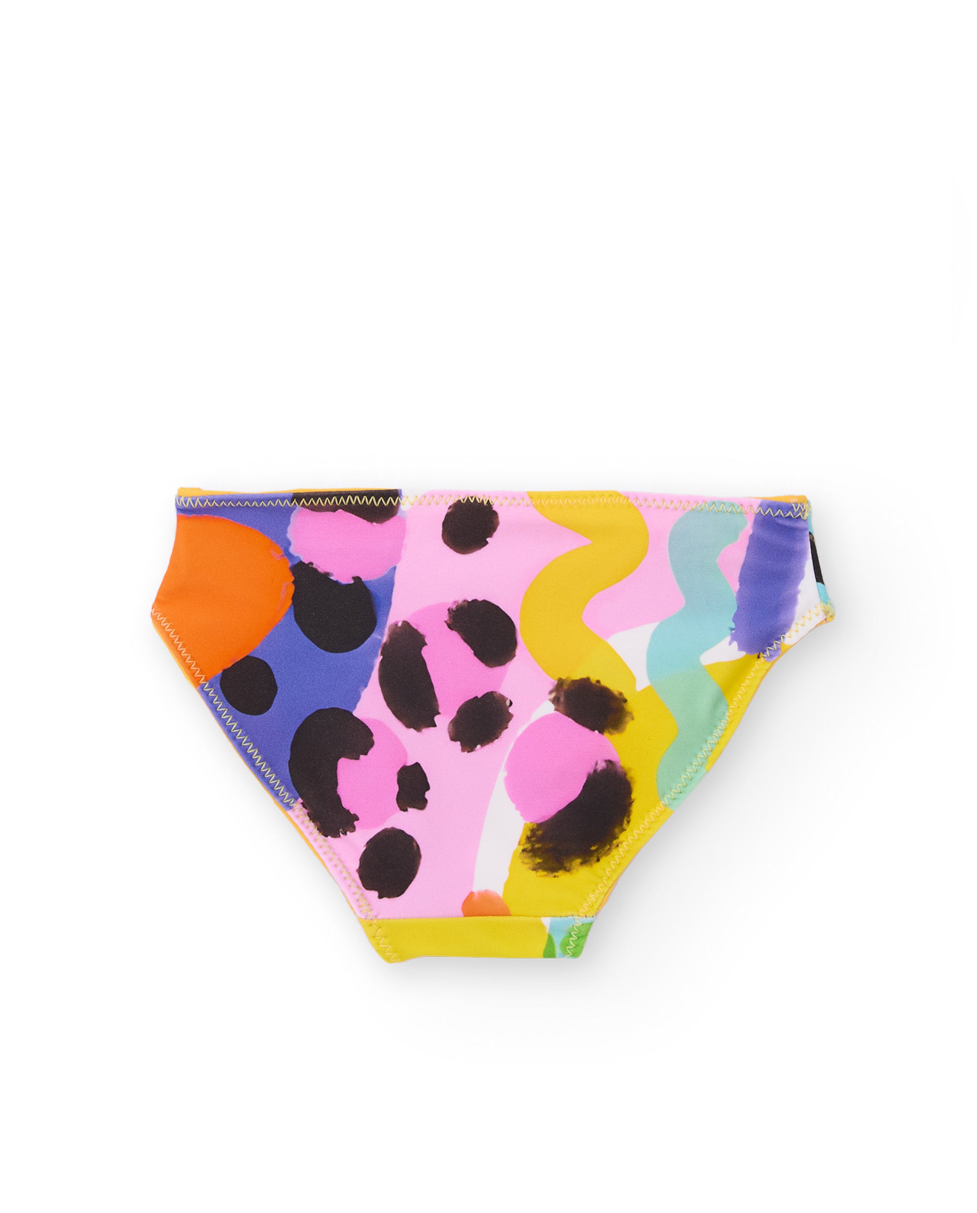 Culetín de niña de punto con diseño reversible