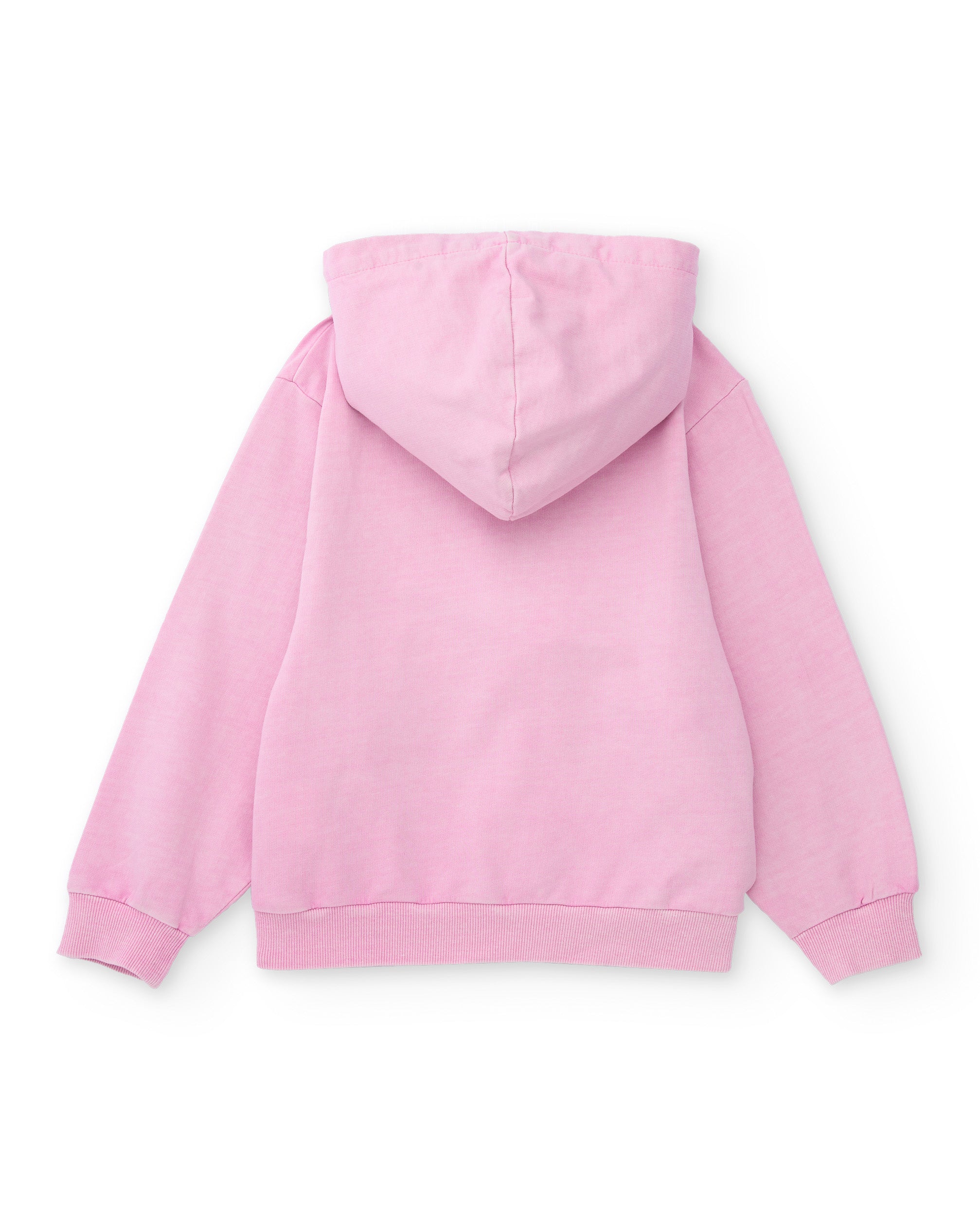 Sudadera de niña de punto con bolsillo canguro