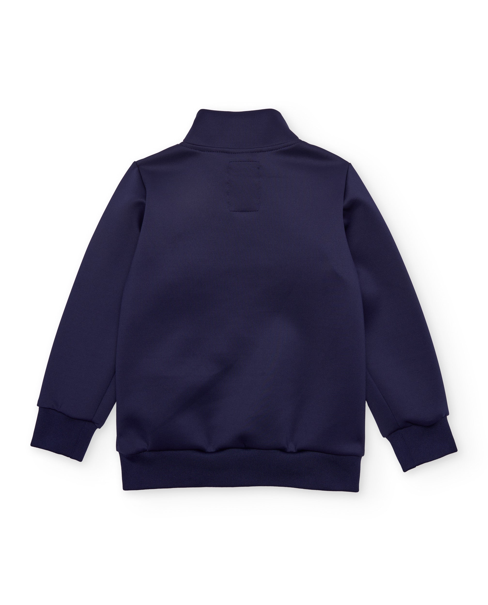 Chaqueta de niño de plana con bolsillos laterales