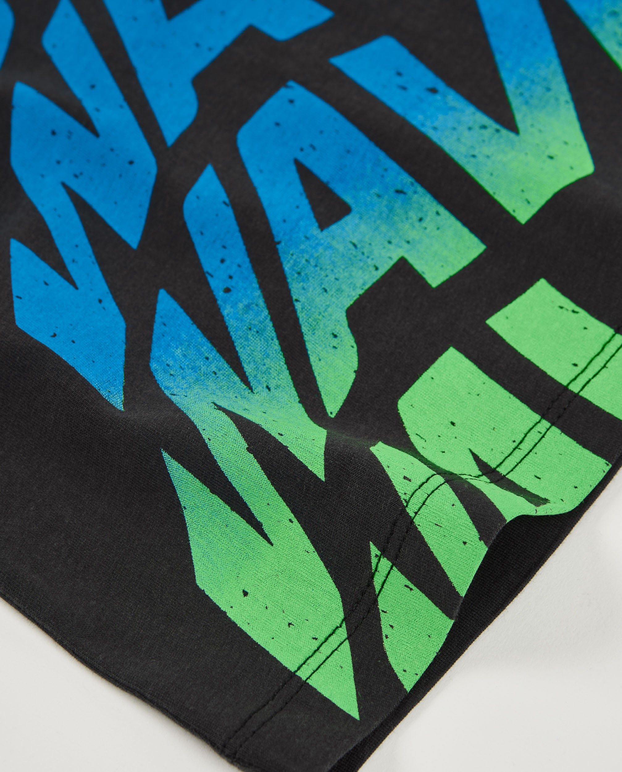 Camiseta de niño de punto con efecto degradado