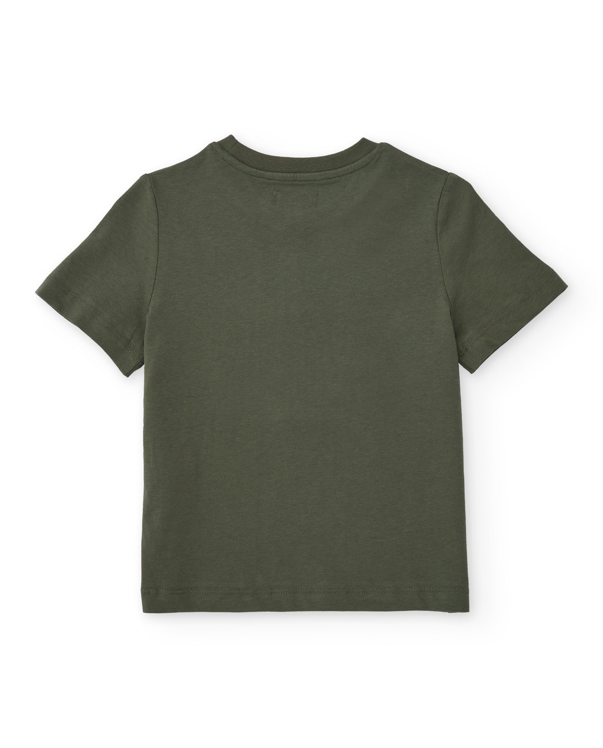 Camiseta de niño de punto con gráfico lineal