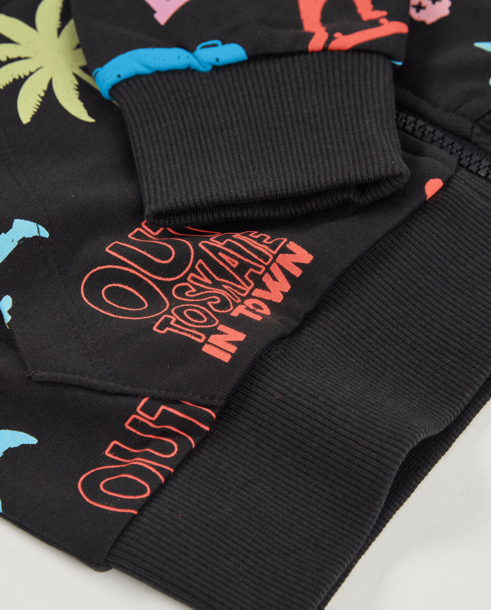 Sudadera de niño de punto de estilo urbano