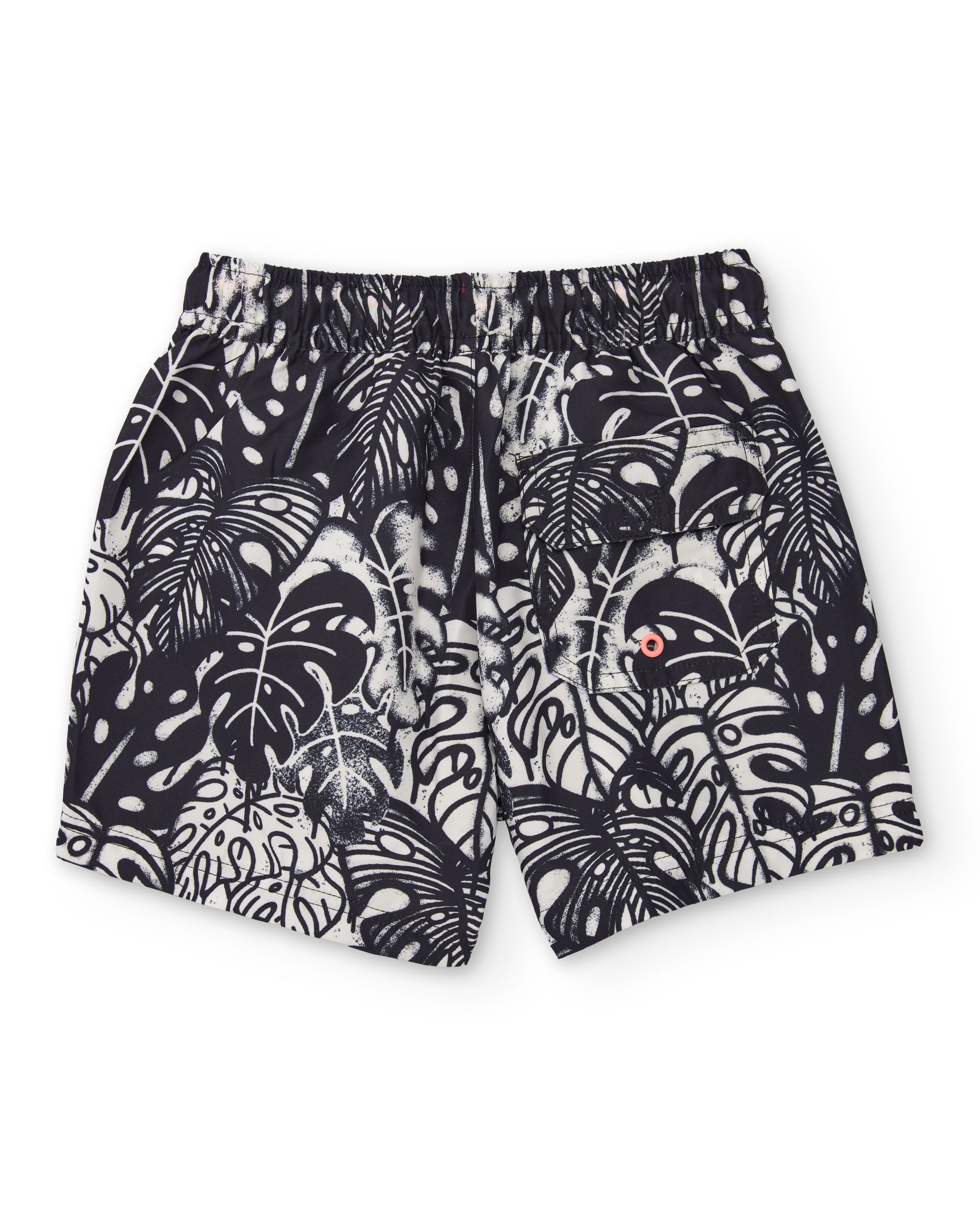 Bañador de niño de plana con estampado tropical