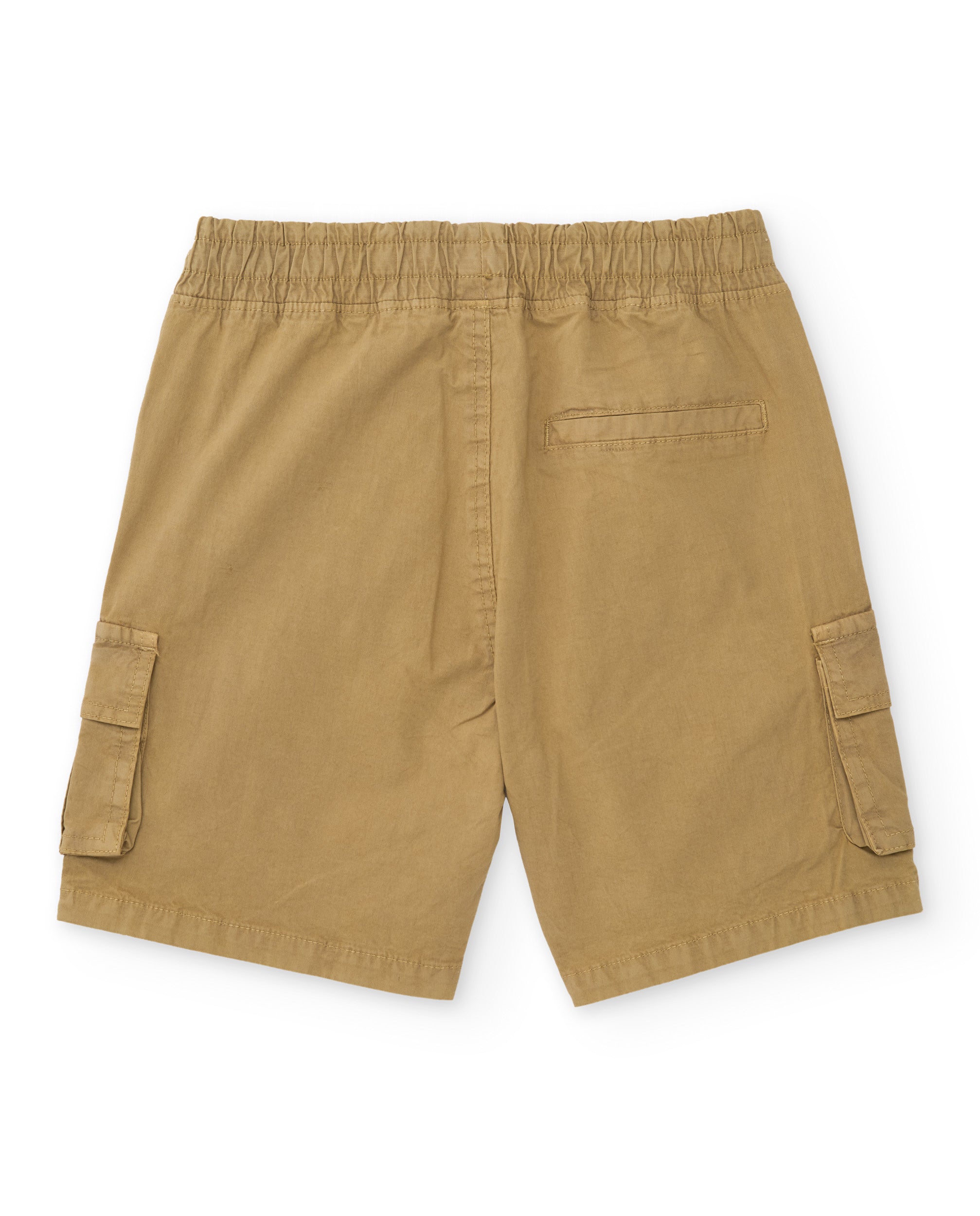 Bermuda de niño de plana con bolsillos cargo