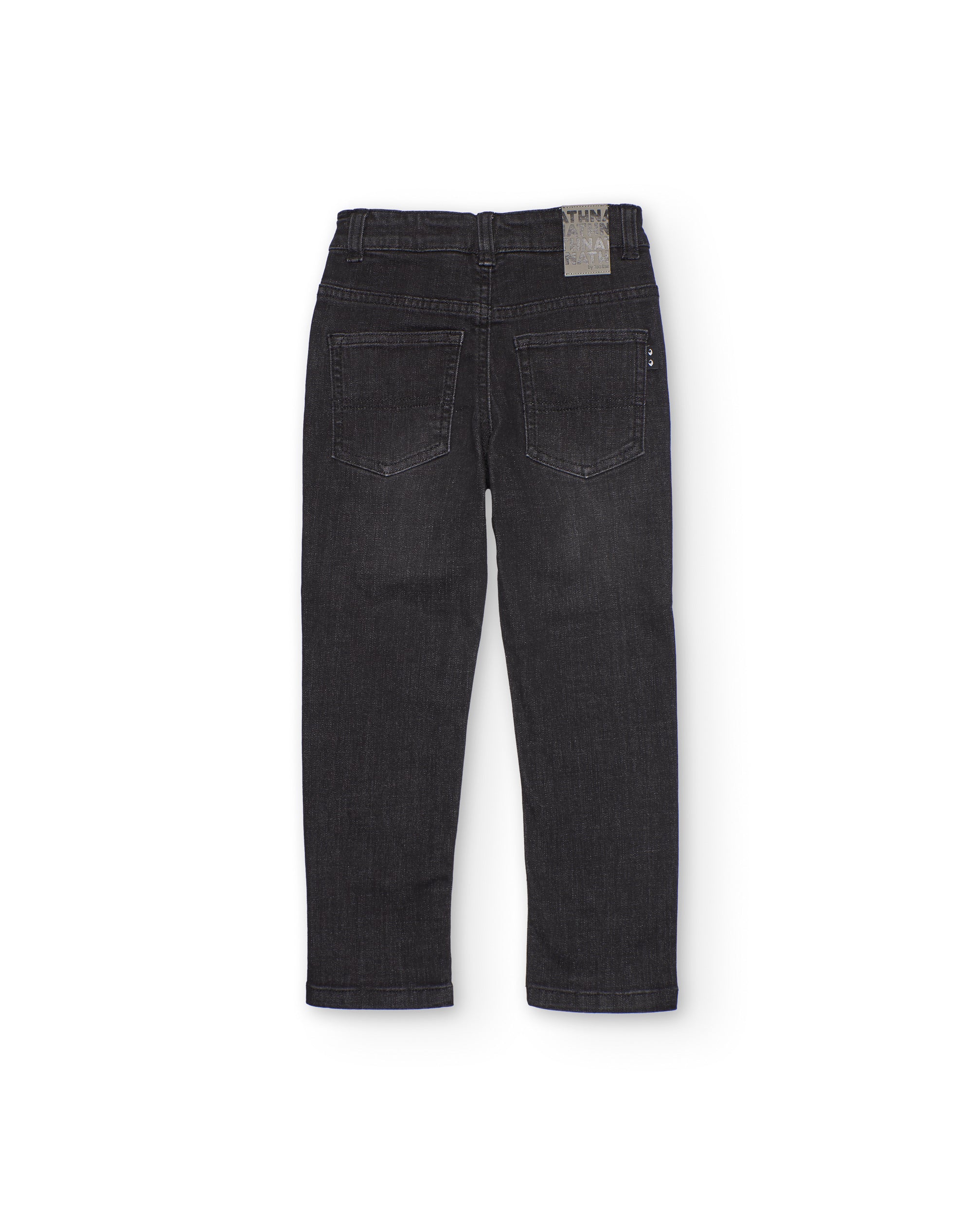 Pantalones de niño de plana y tejido denim