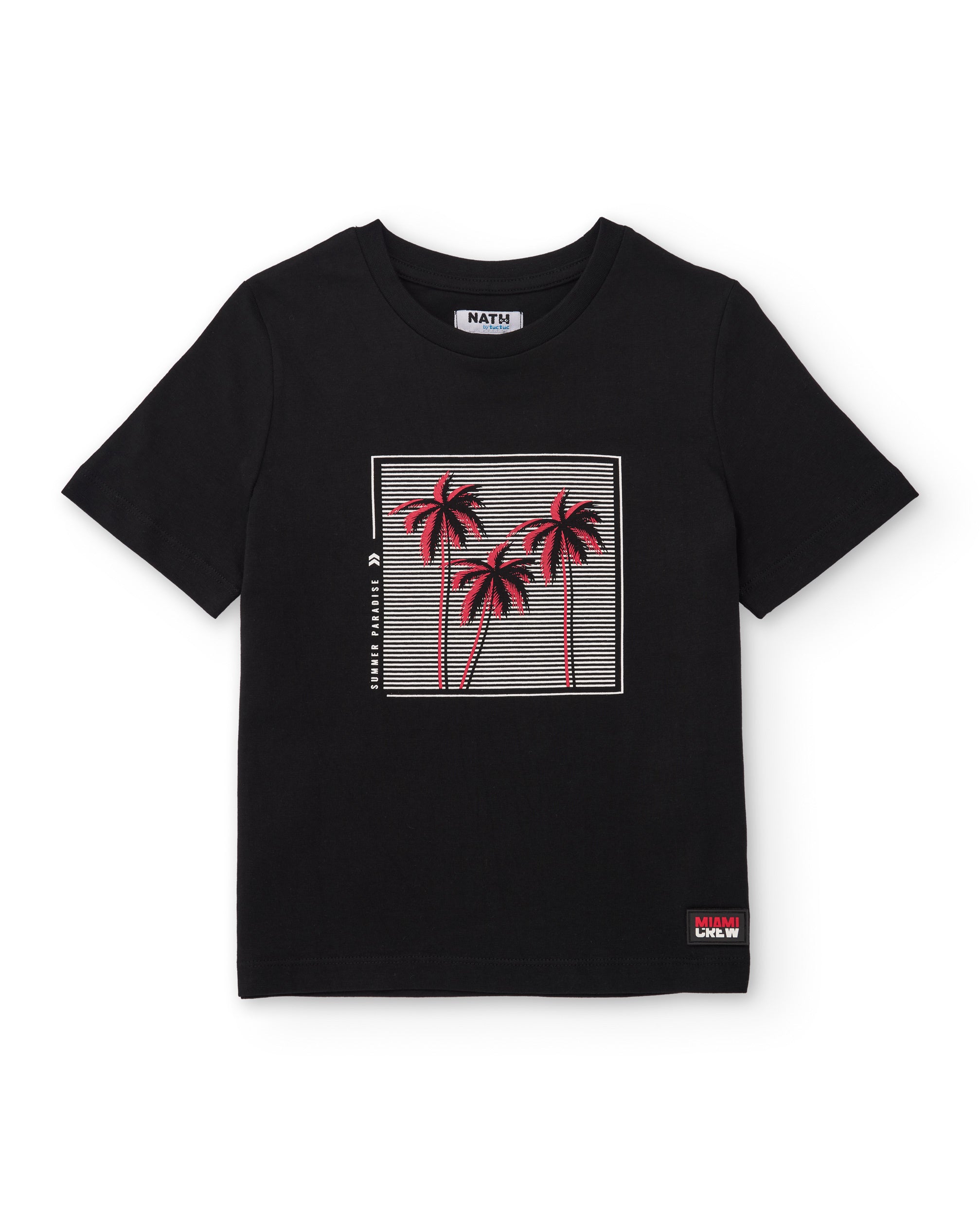 Camiseta de niño de punto con estampado gráfico