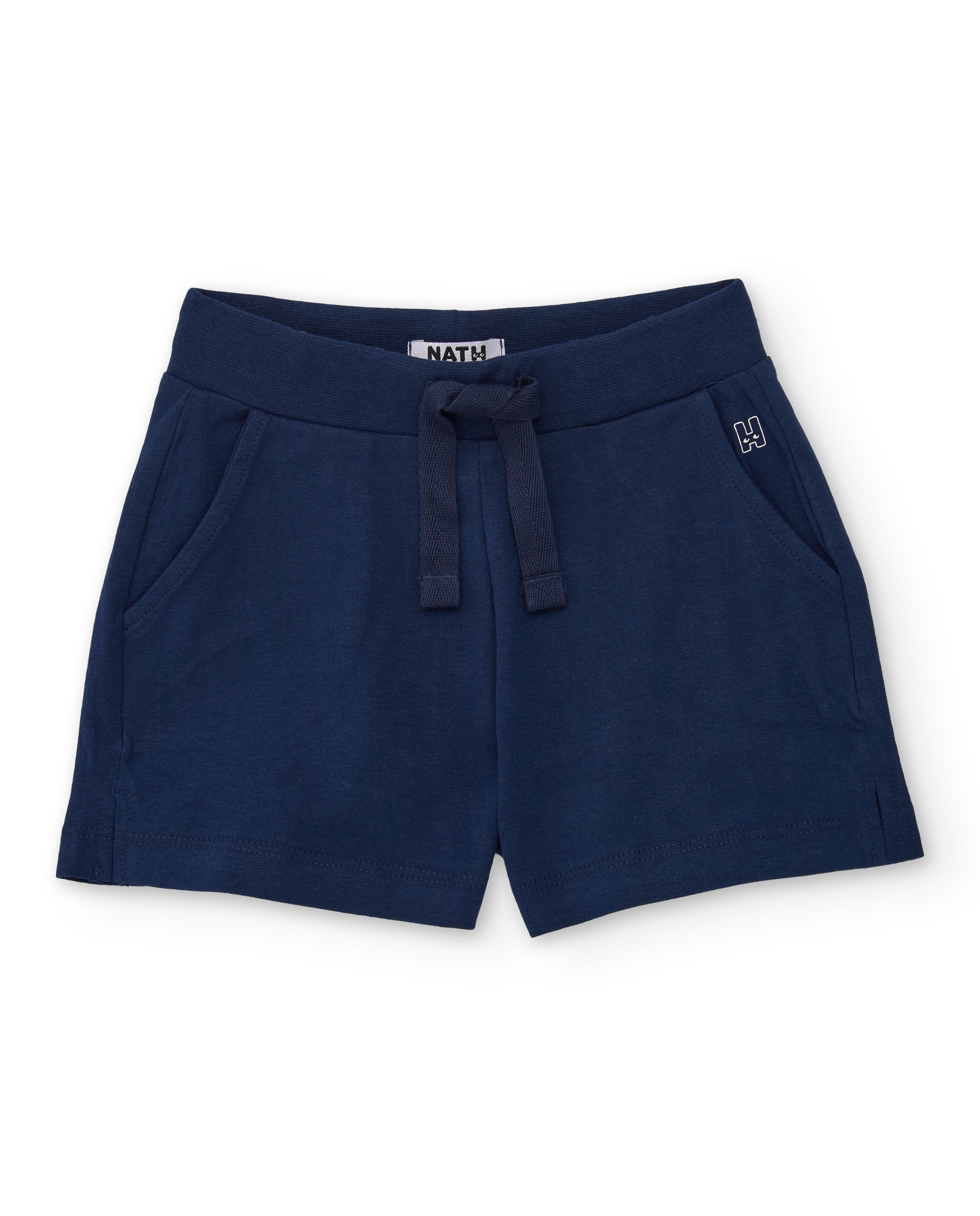 Short de niña de punto con cintura elástica