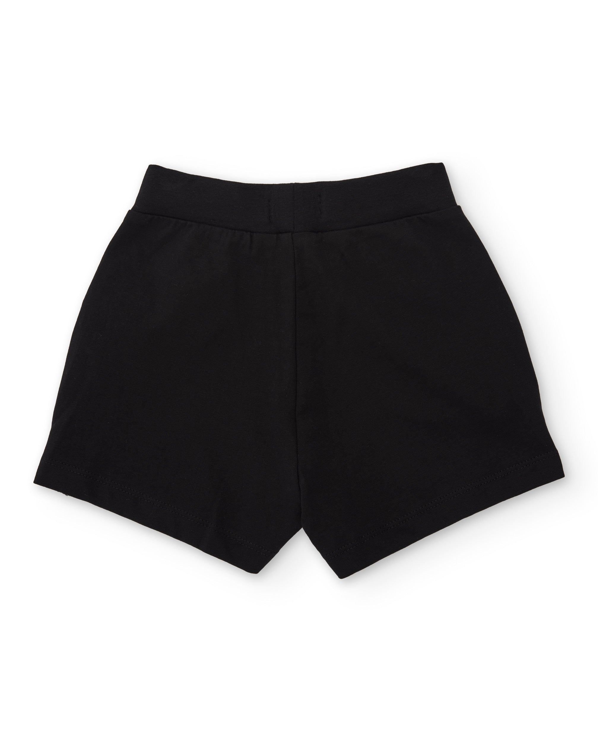 Short de niña de punto con cordón ajustable