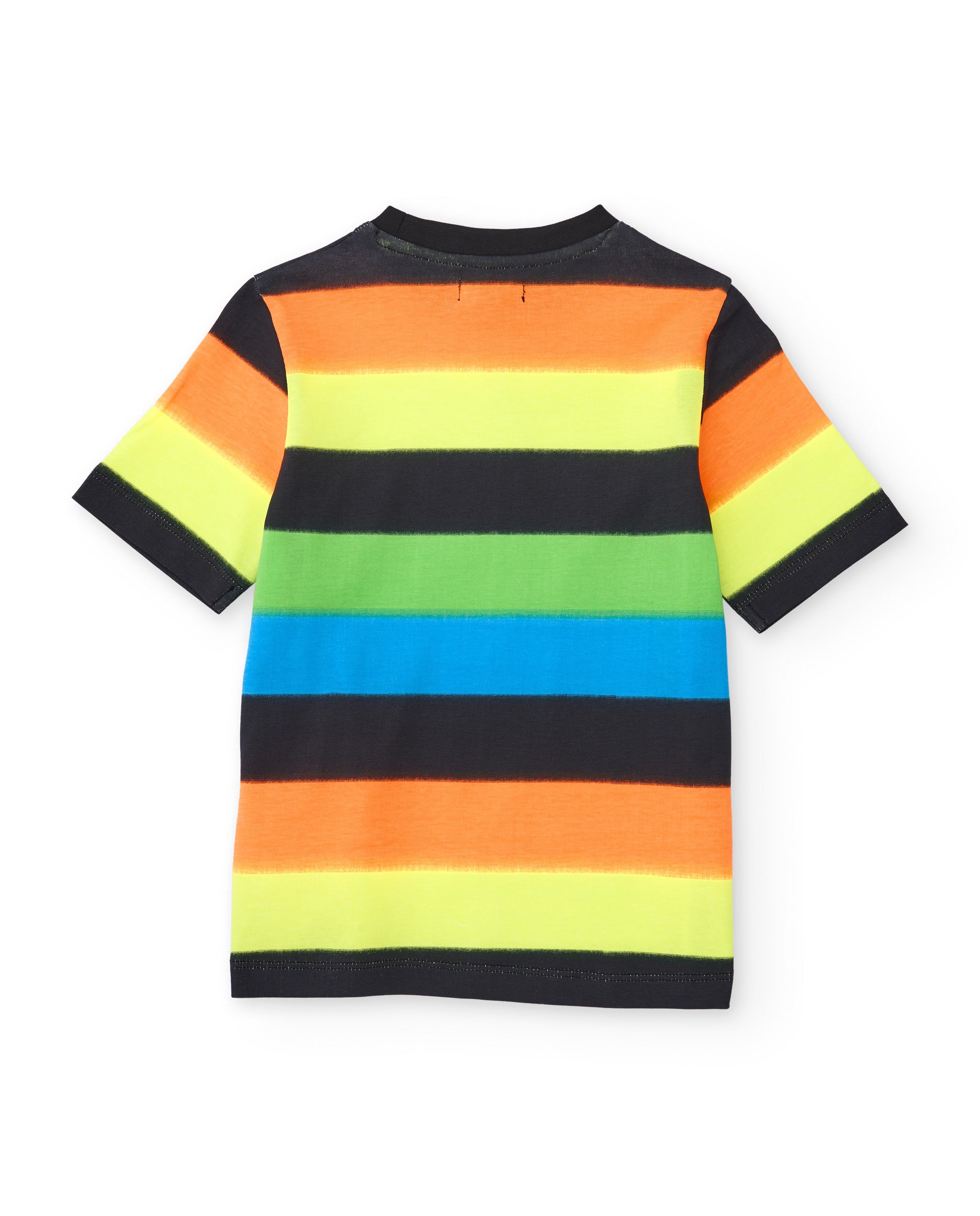 Conjunto de niño de punto con franjas horizontales