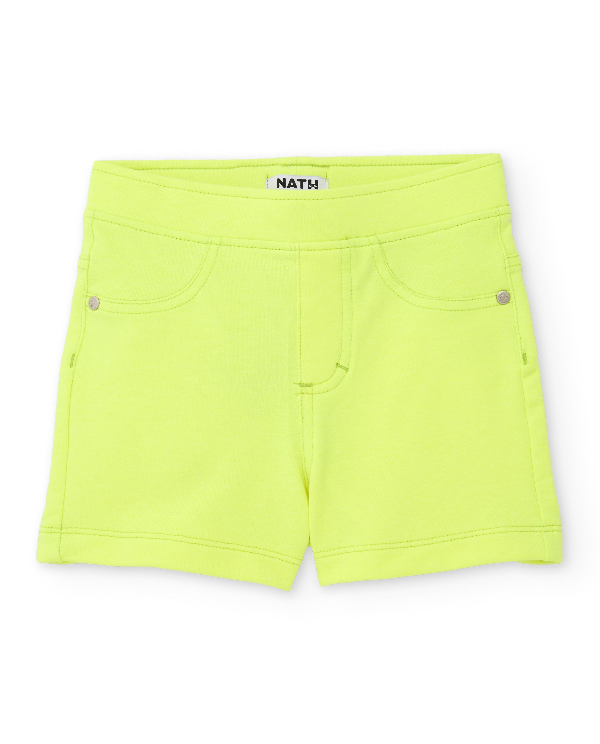 Conjunto de niña de punto con palmera en el lateral