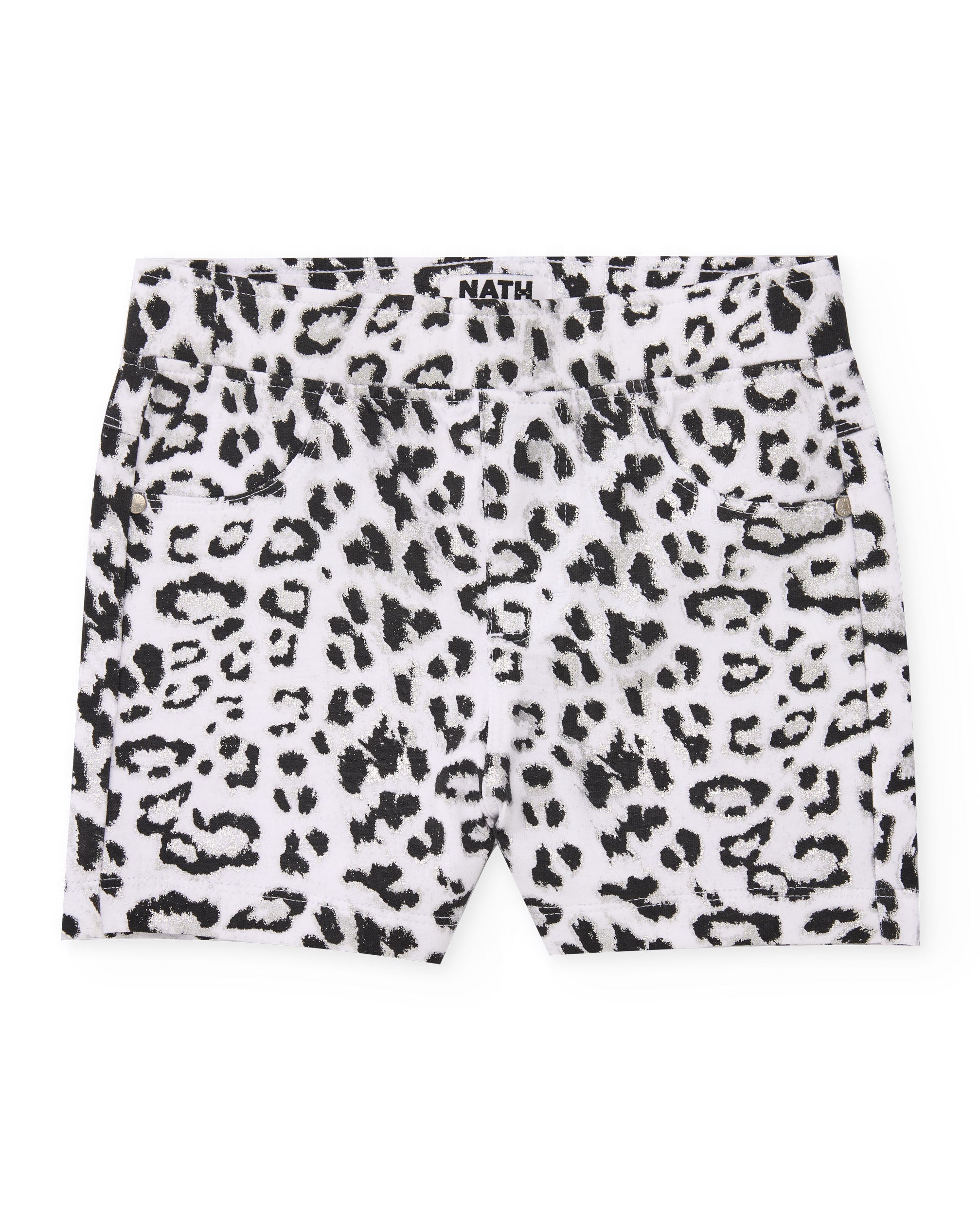 Conjunto de niña de punto y apliques brillantes