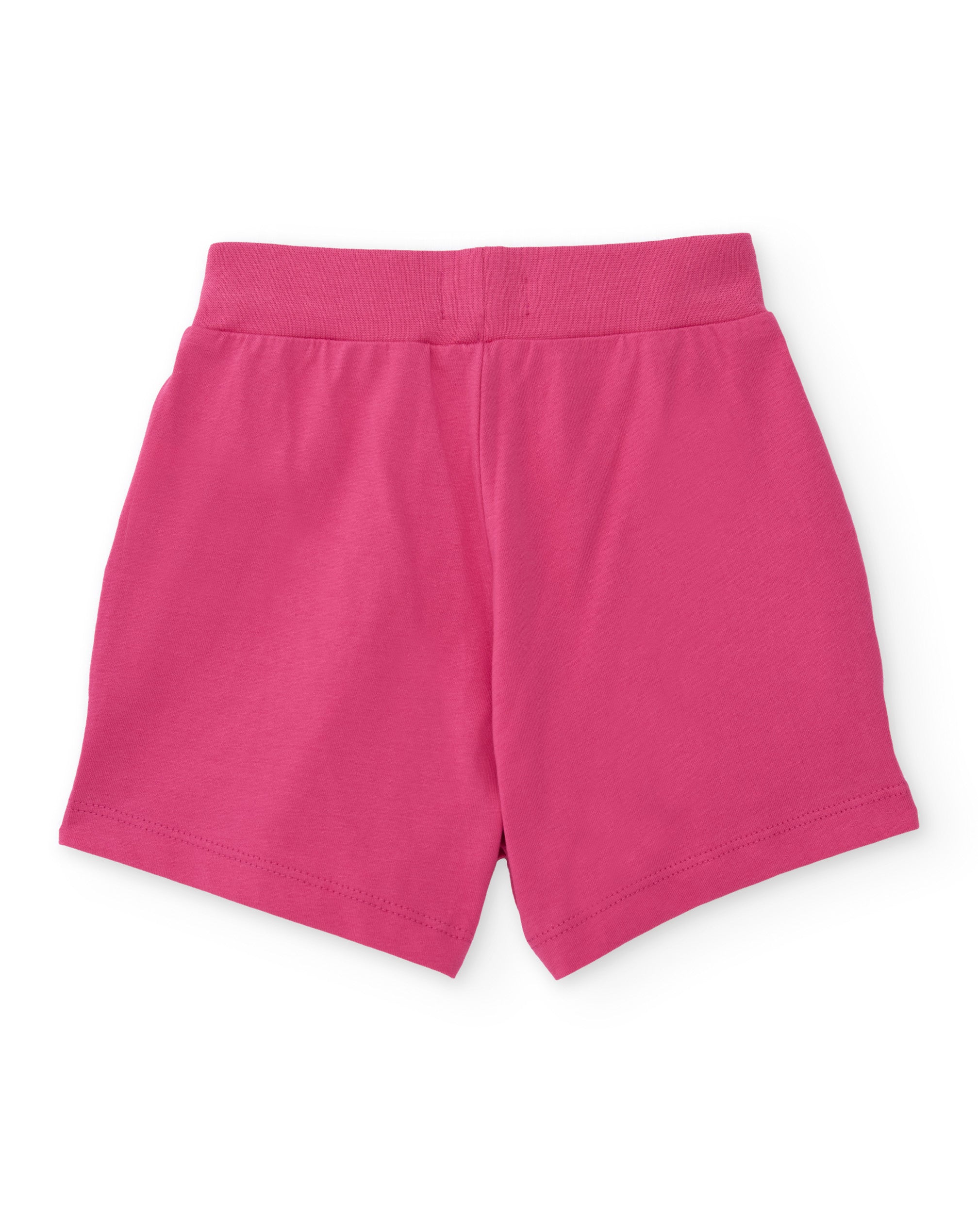Conjunto de niña de punto con estampado de hibisco