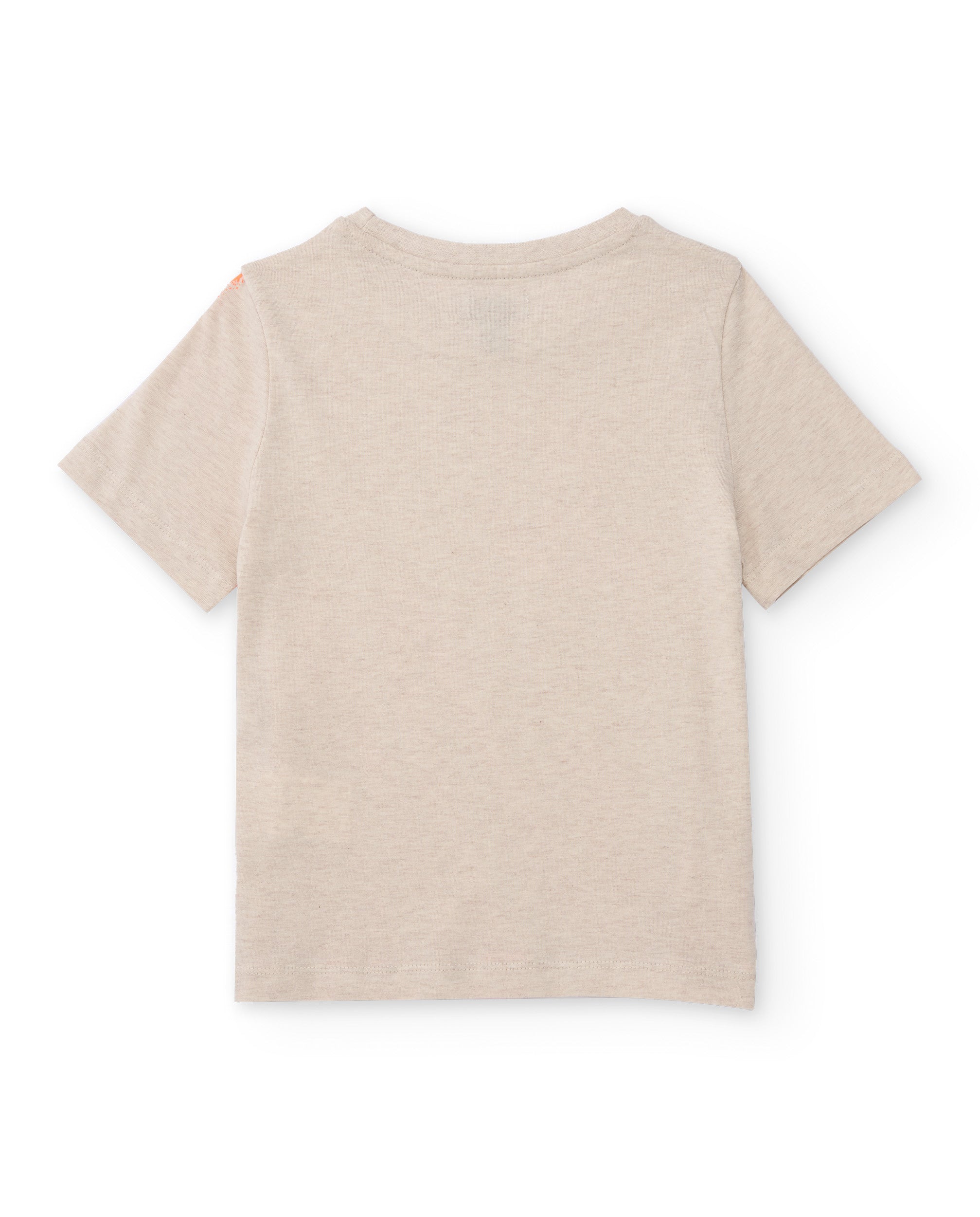 Camiseta de niño de punto con estampado artístico