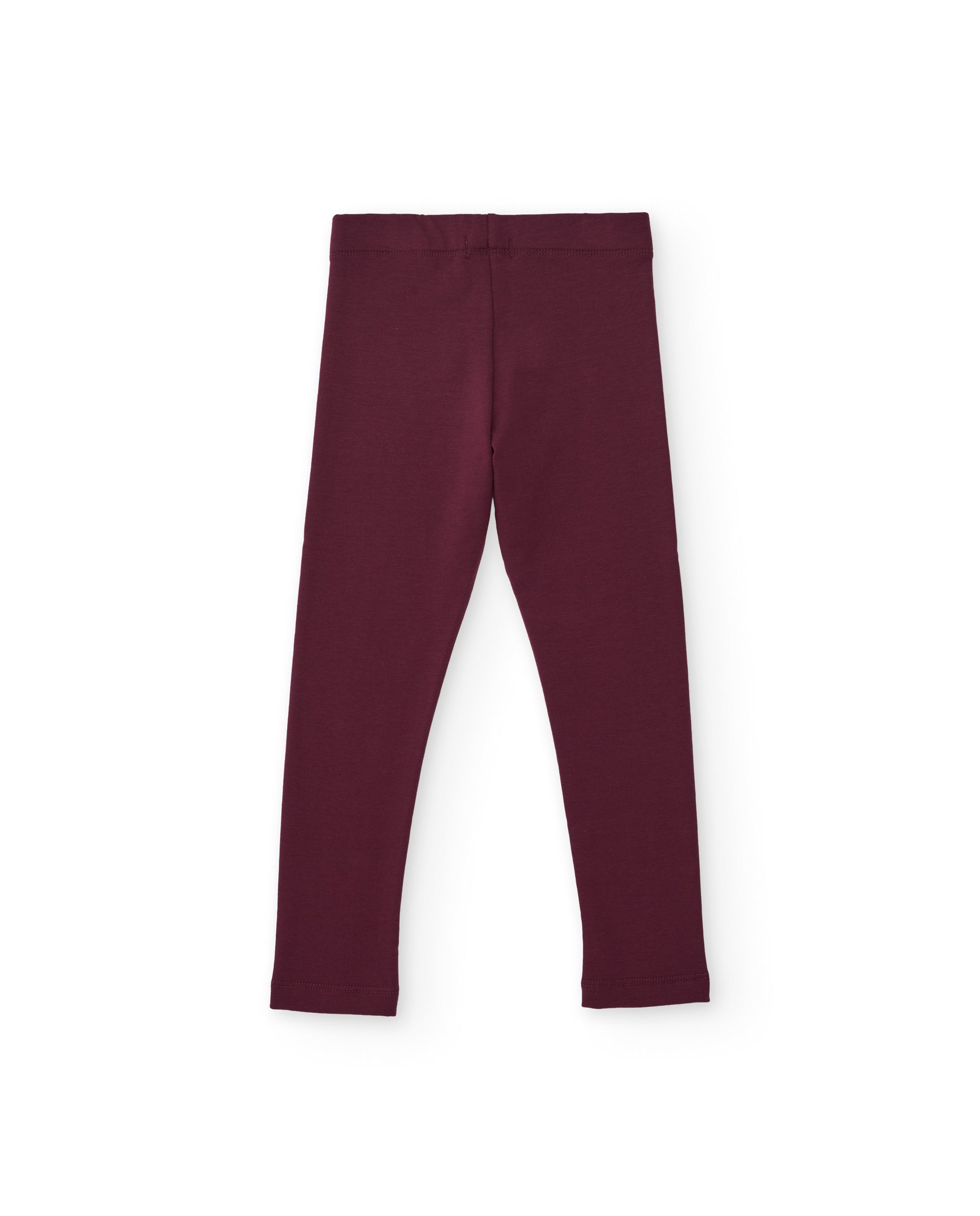 Leggings de niña de felpa largos con ajuste cómodo