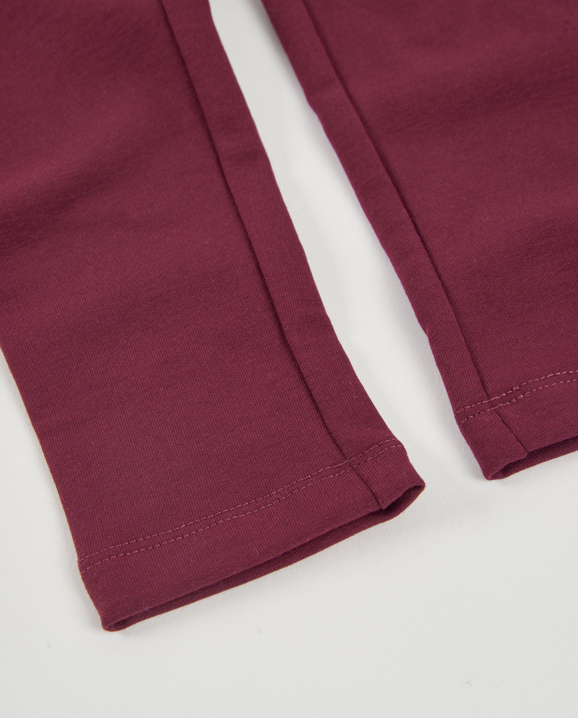 Leggings de niña de felpa largos con ajuste cómodo