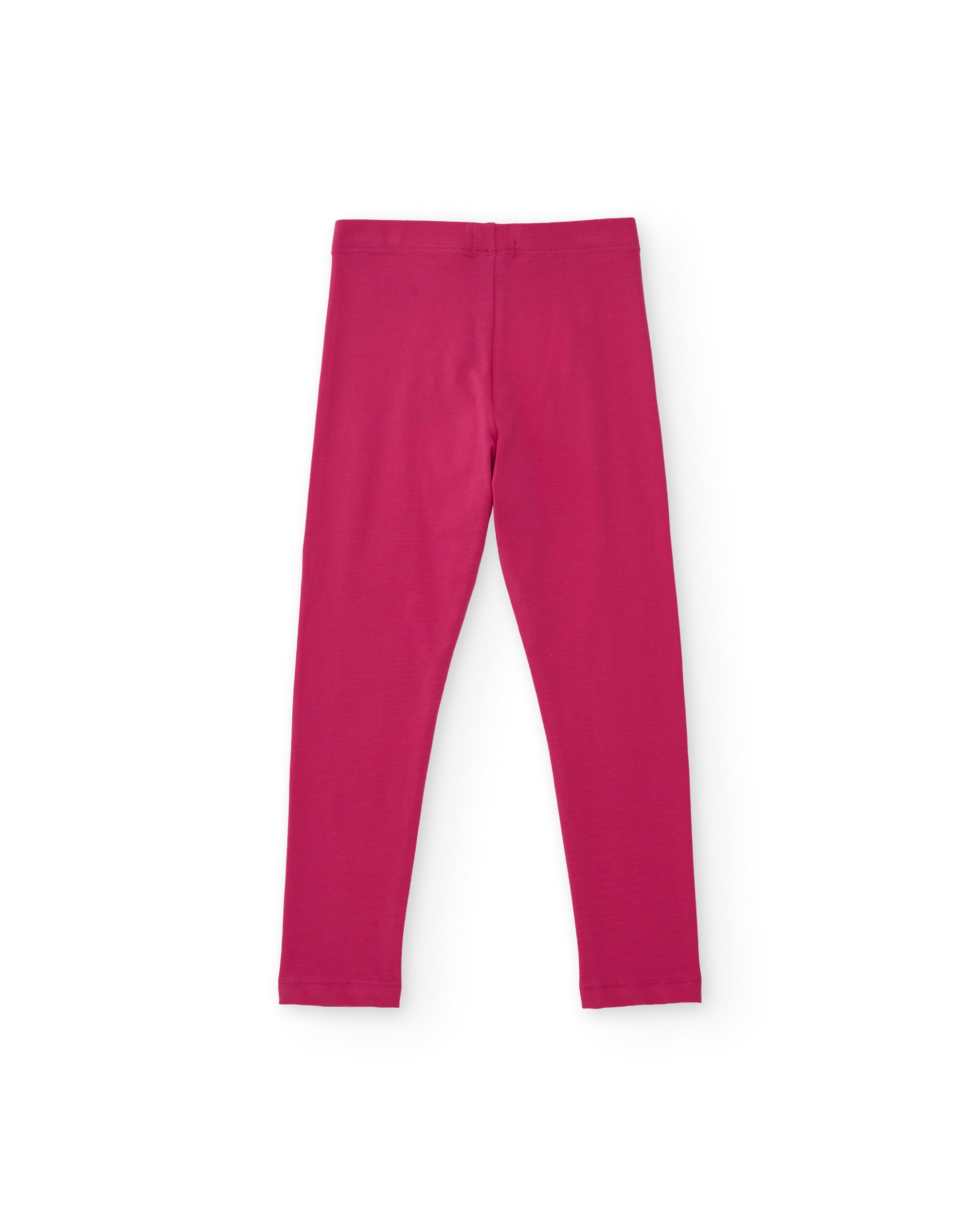 Legging de niña de punto corte largo y cintura elástica