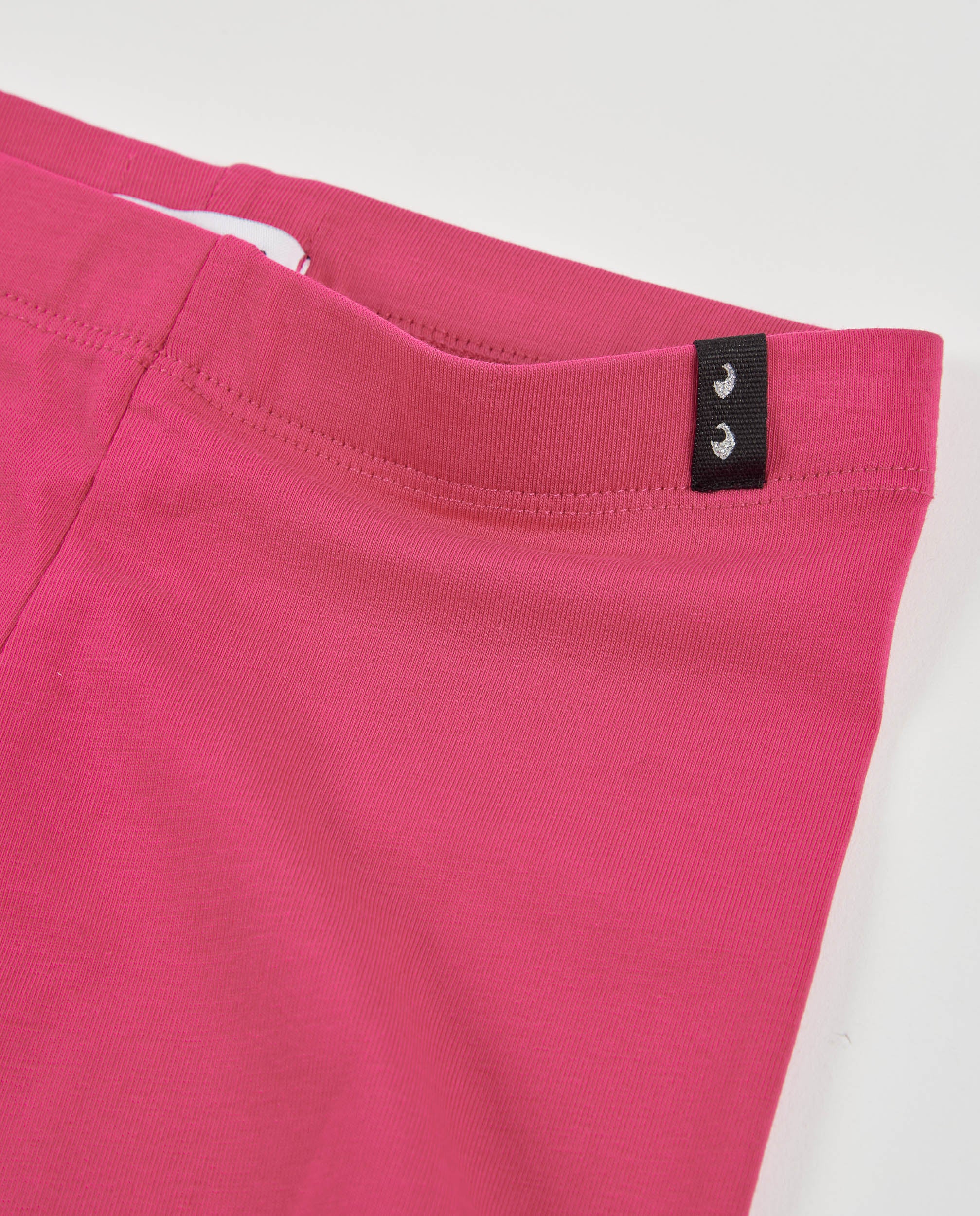 Legging de niña de punto corte largo y cintura elástica