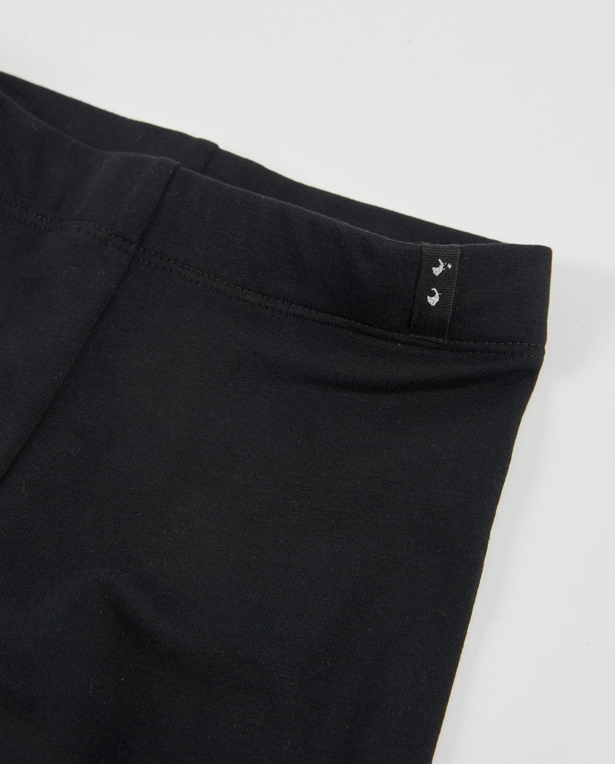 Leggings de niña de felpa con corte largo y ajuste elástico