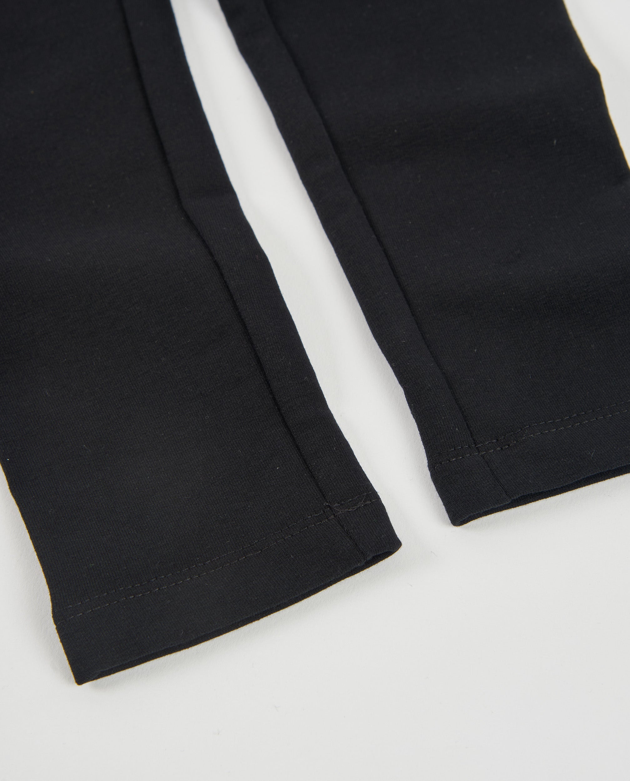 Leggings de niña de felpa con corte largo y ajuste elástico